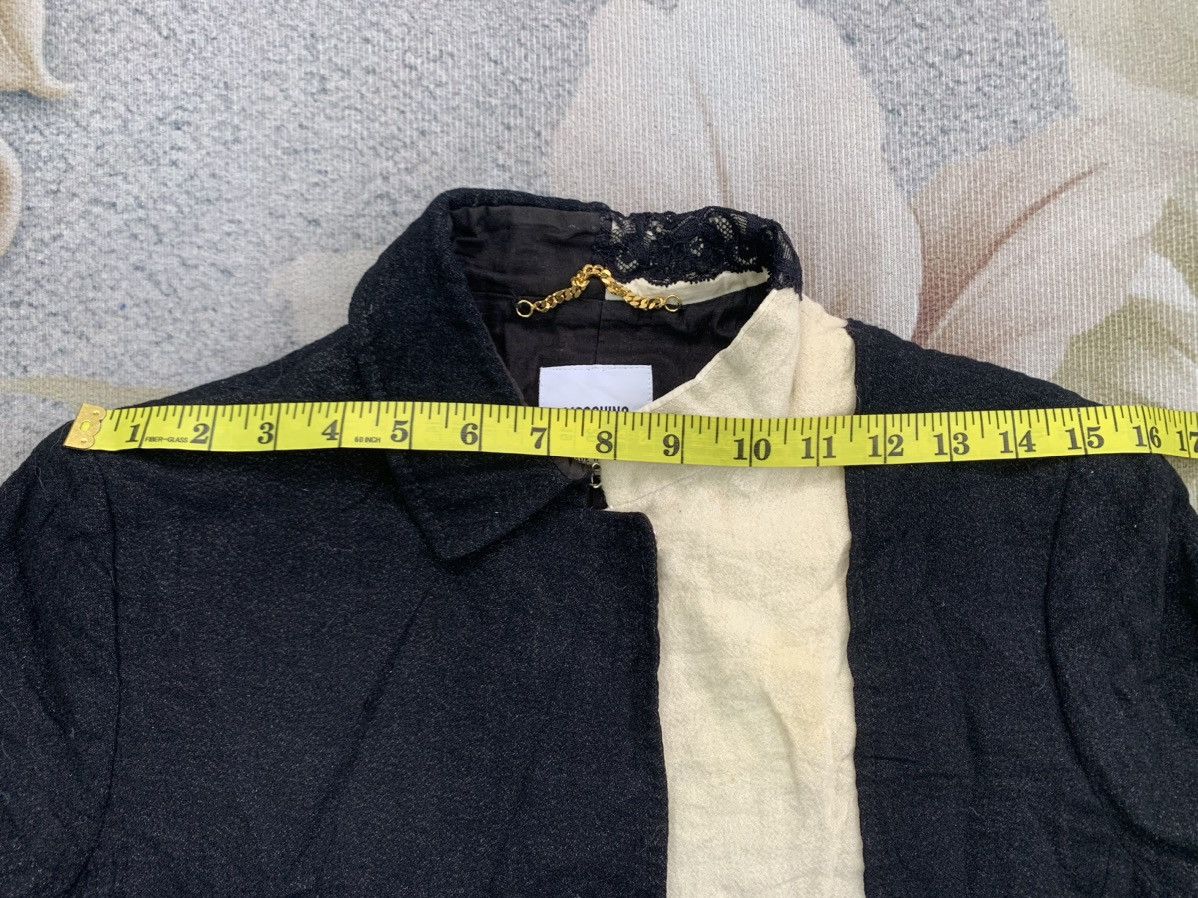 Moschino Rare Distress Constructed Design Moschino Wool Jacket Size L / US 10 / IT 46 - 17 Thumbnail