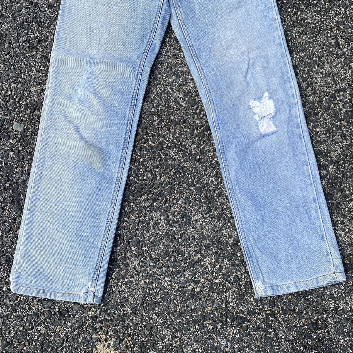 Big John Vintage Big John Distressed Denim Jeans Size US 28 / EU 44 - 3 Thumbnail