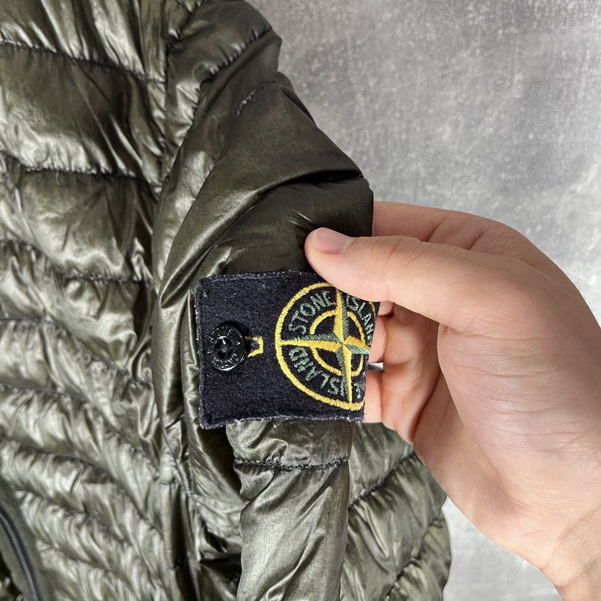 Stone Island STONE ISLAND GARMENT DYED DOWN 26 GR X DOWN PUFFER JACKET Size US L / EU 52-54 / 3 - 13 Thumbnail