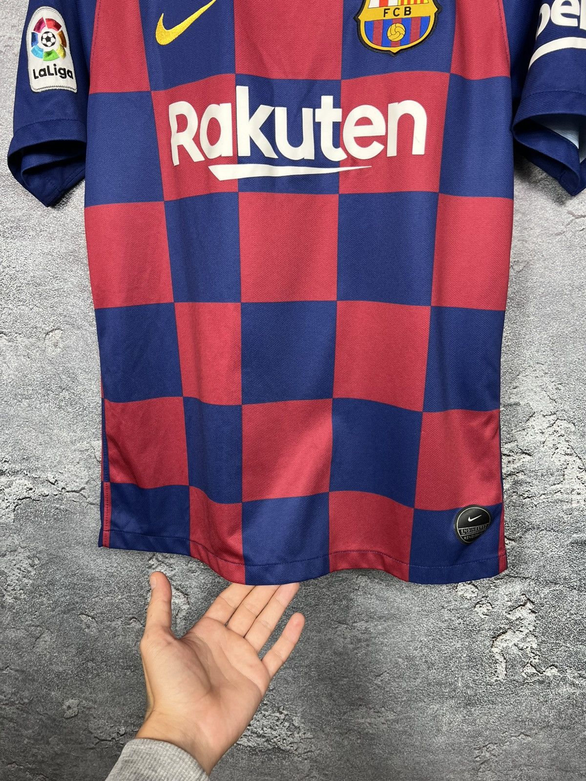 Nike Nike Barcelona 2019/20 Home Jersey T-shirt Size M Size US M / EU 48-50 / 2 - 7 Thumbnail