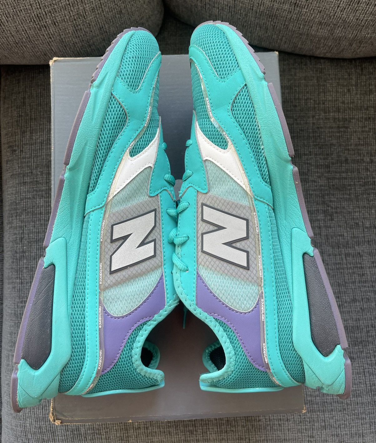 New Balance New Balance X-Racer Turquoise Size US 11 / EU 44 - 6 Thumbnail