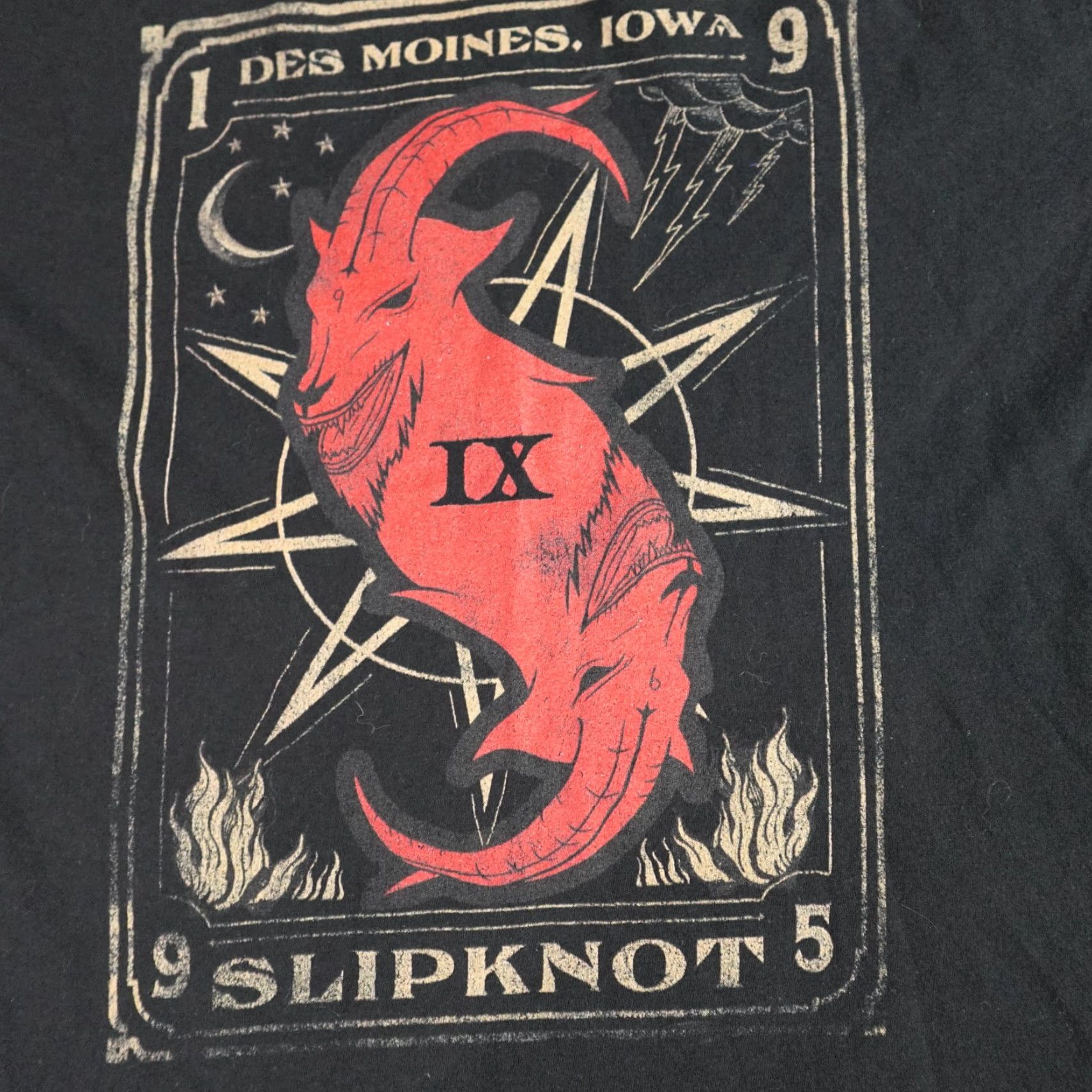 Doublet Slipknot T-shirt Small Black Double Sided IX Mens Shirt S Black IX Slipknot T-shirt Hothouse? Size US S / EU 44-46 / 1 - 2 Thumbnail
