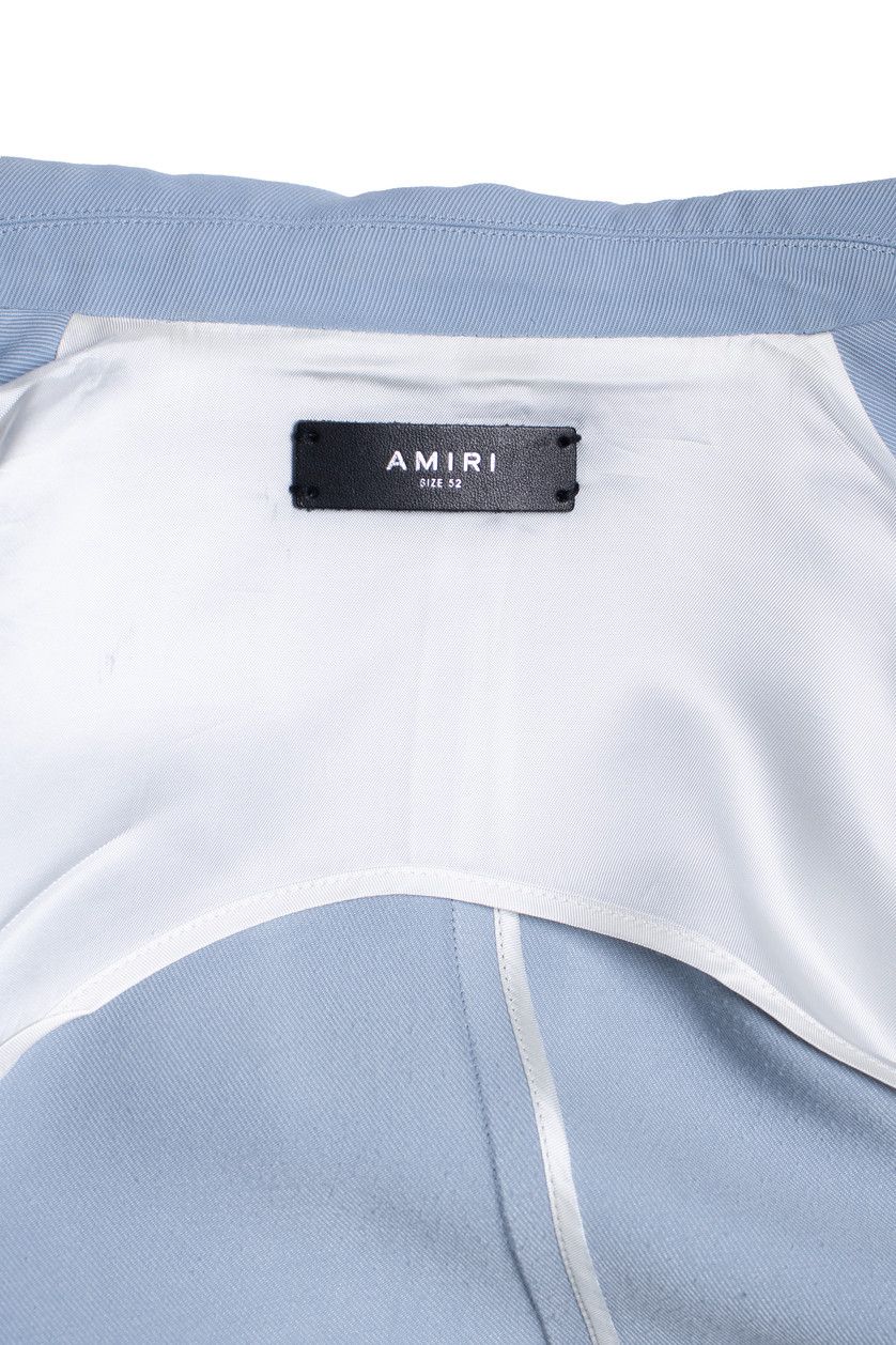 Amiri Amiri, Blue double breasted blazer jacket Size 52R - 5 Thumbnail