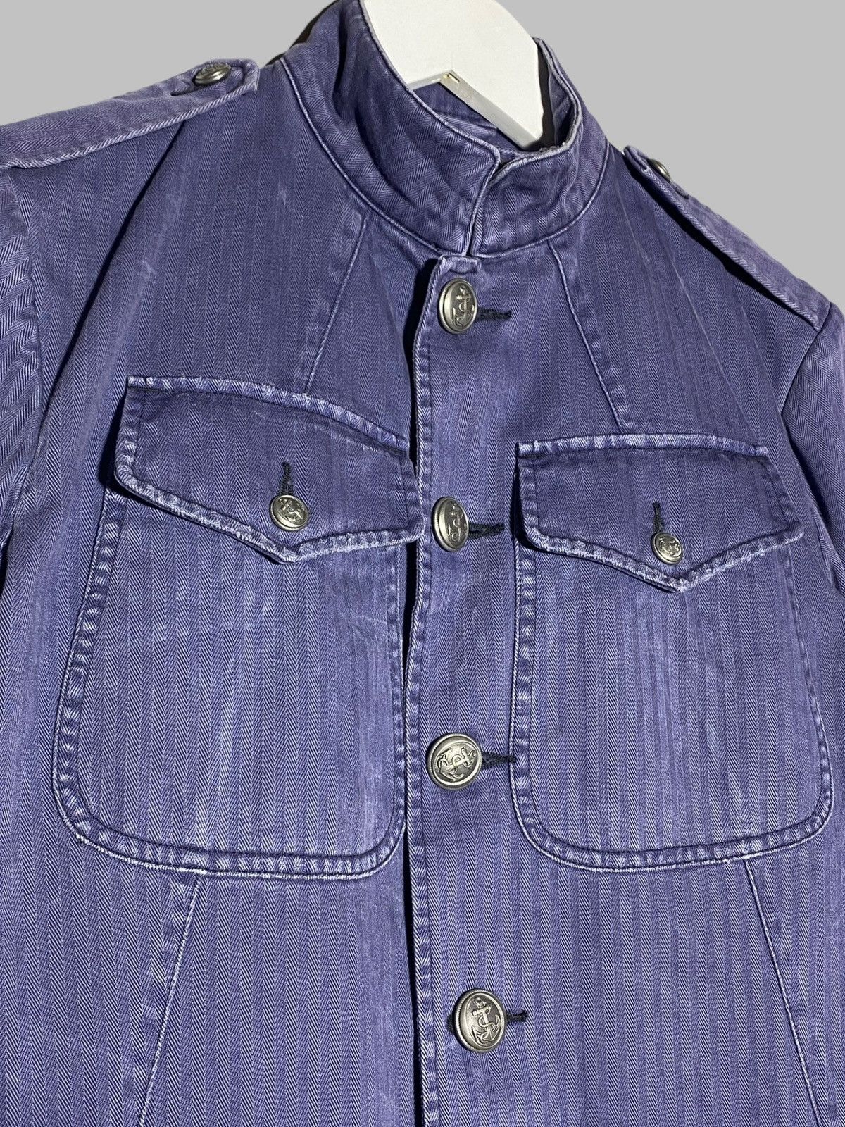 RRL Ralph Lauren RRL Double R Ralph Lauren Vintage Denim Jacket Officer Vibe Size S / US 4 / IT 40 - 3 Thumbnail