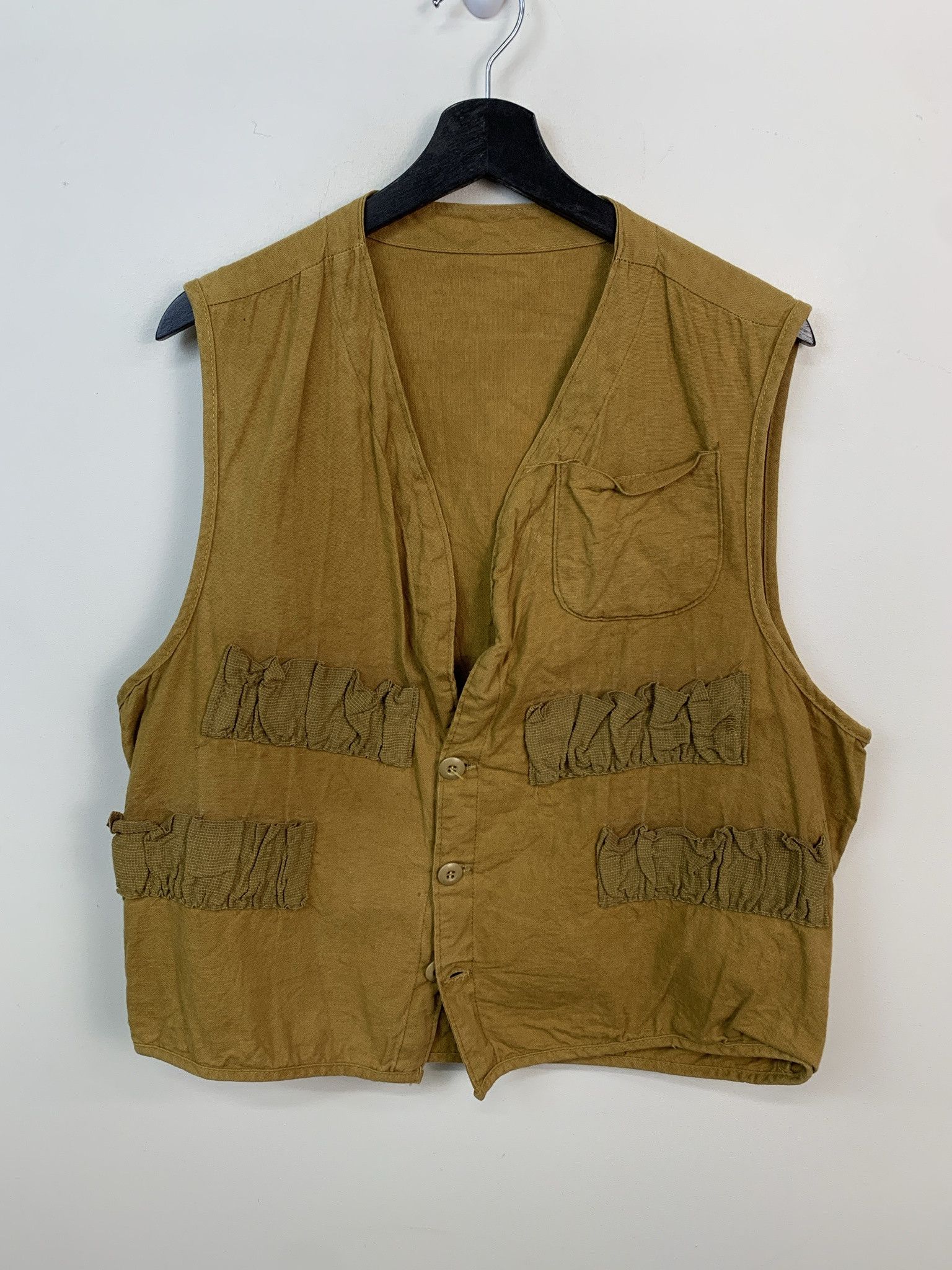 Other Vintage 1980s Tan Hunting Vest Size M Size US M / EU 48-50 / 2 - 1 Thumbnail