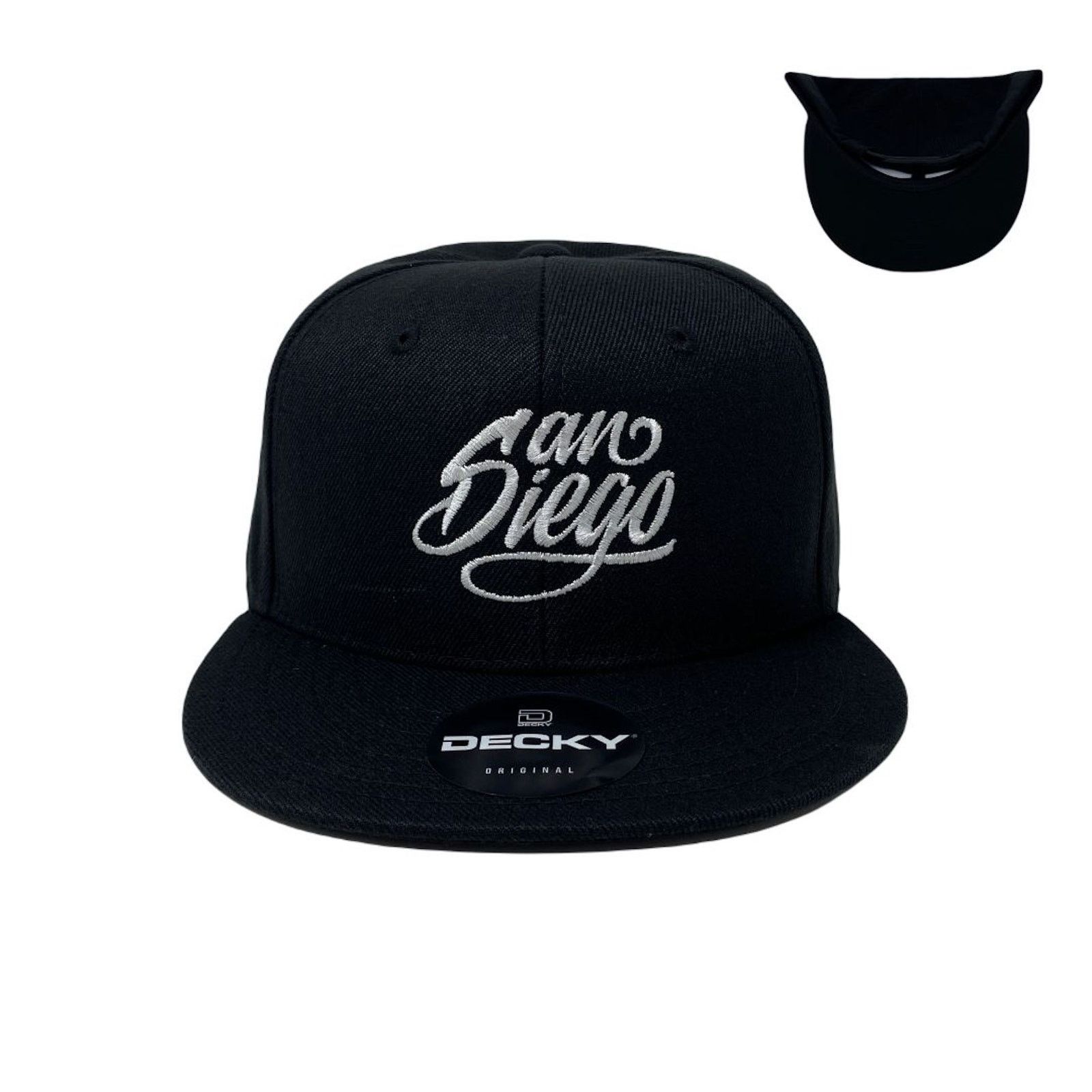 Other San Diego Snapback Hat All Black Size ONE SIZE - 1 Thumbnail