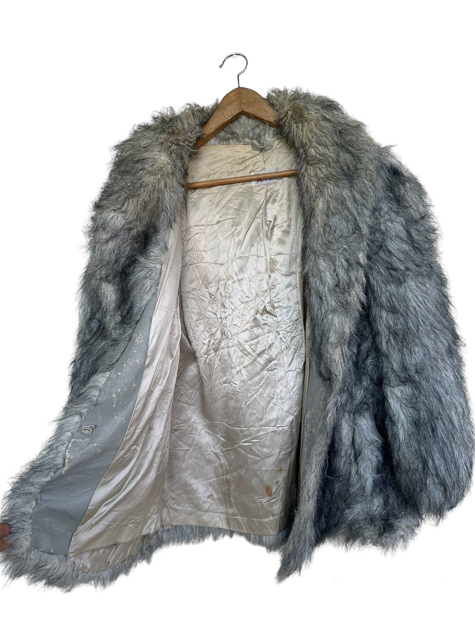 Schott Rare!! Vintage 80s Schott Hairy Jacket Size US L / EU 52-54 / 3 - 4 Thumbnail