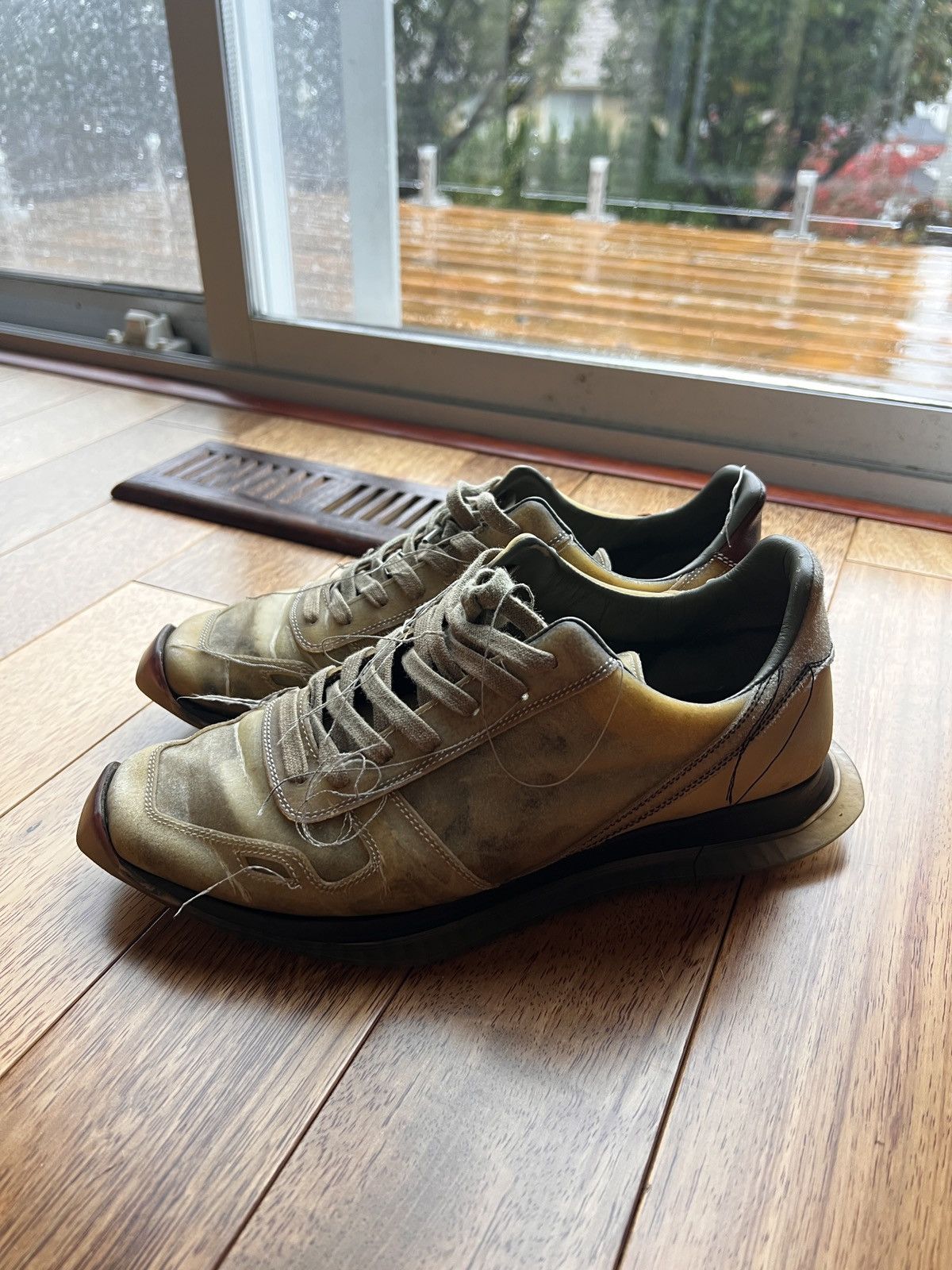 Rick Owens SS19 Swamp Vintage Runners Size US 8 / EU 41 - 2 Thumbnail
