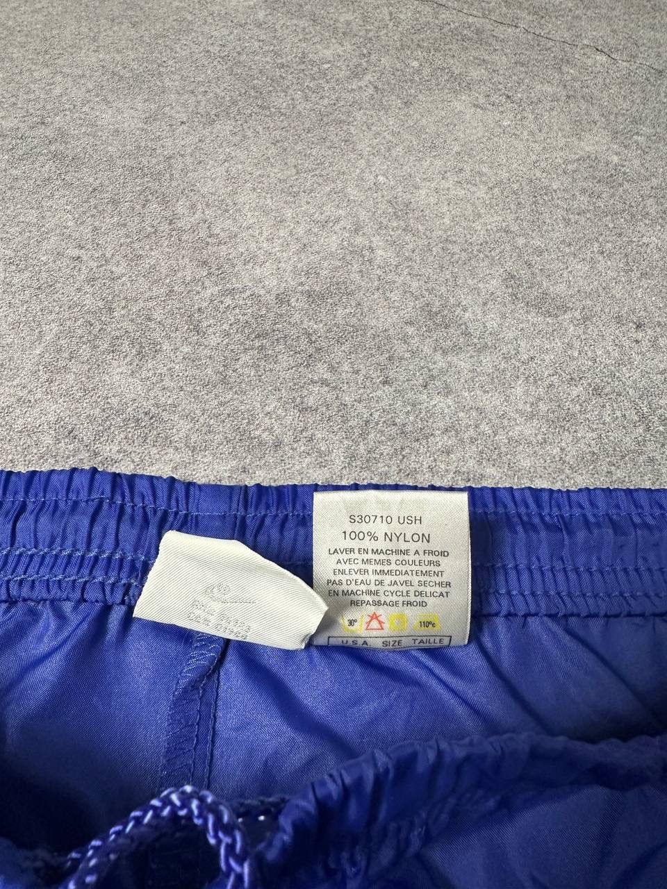 Nike × Vintage Vintage 80s Nike Small Logo Nylon Track Pants Rave Y2K Style Size US 32 / EU 48 - 6 Thumbnail