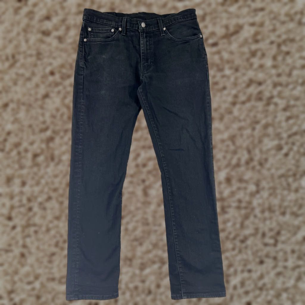 Levi's Levi's Jeans Adult 34 Black Denim 511 Cotton Blend Premium Light 29x34 Slim Straight 5-Pocket Men Mens Denim Jeans Size US 34 / EU 50 - 1 Thumbnail