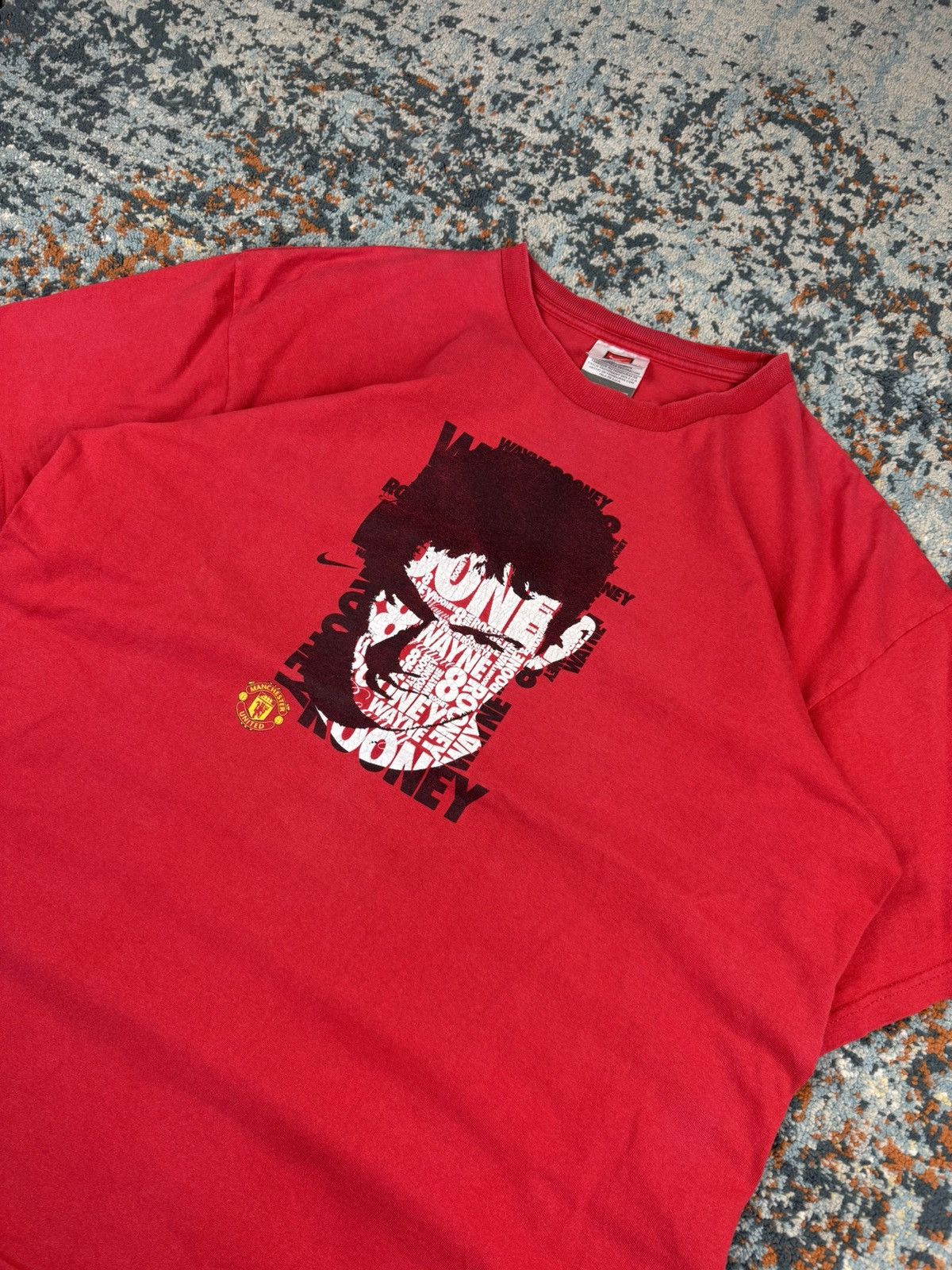 Nike Vintage 90s Nike manchester united rooney blokecore soccer Size US XL / EU 56 / 4 - 3 Thumbnail