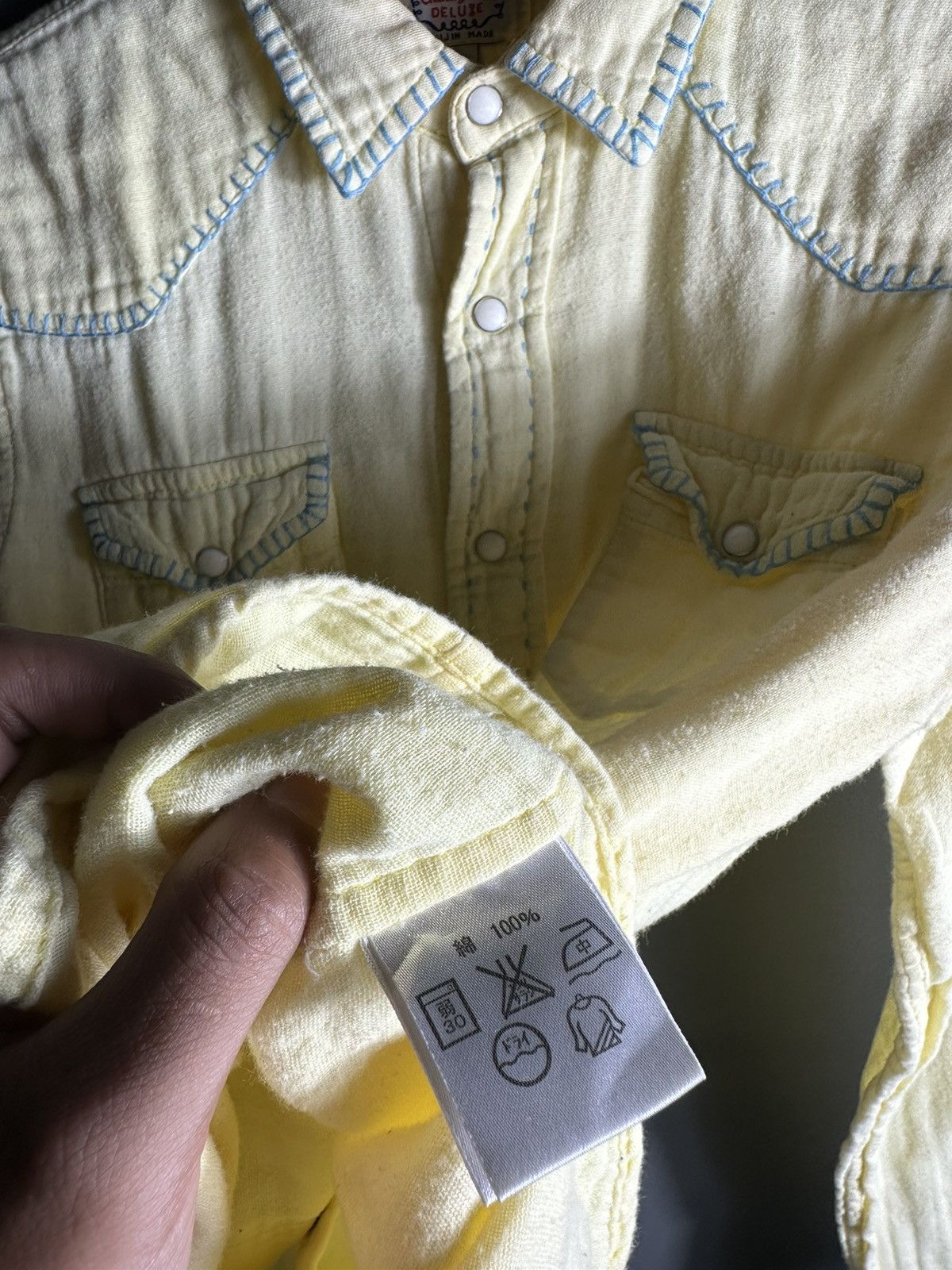Beauty Beast 90s OUTER SEAM SHIRT BUTTON ISSEY MIYAKE YSFORMEN STYLE Size US M / EU 48-50 / 2 - 6 Thumbnail