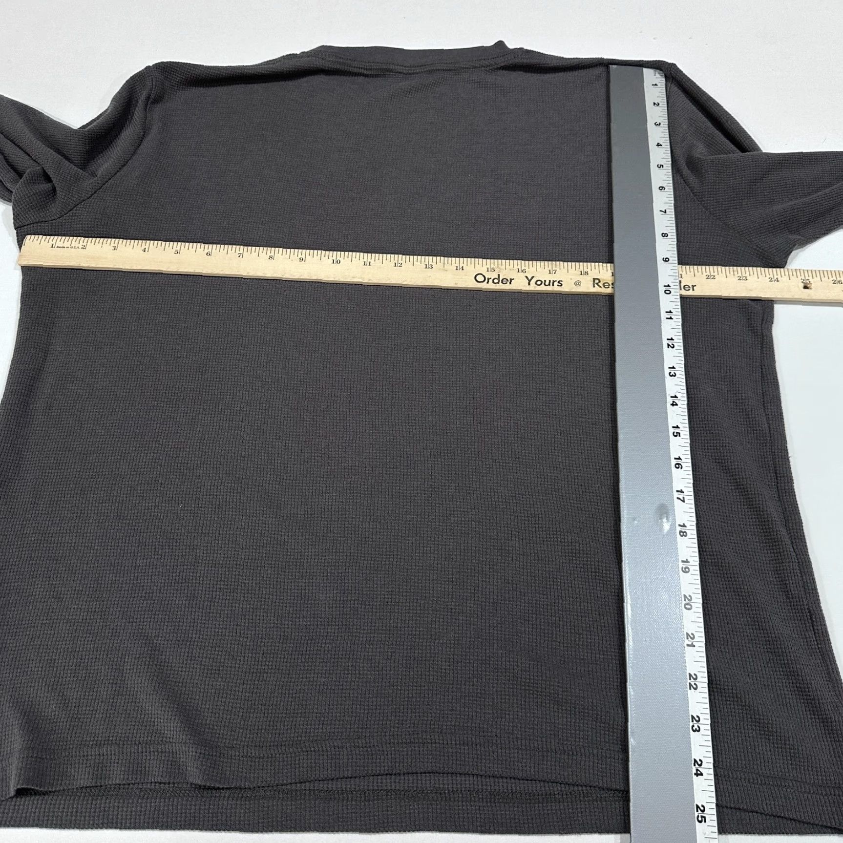 Vintage MMA Elite Shirt XL Gray Long Sleeve Thermal Grunge Y2K Crew Neck Mens Size US XL / EU 56 / 4 - 7 Thumbnail