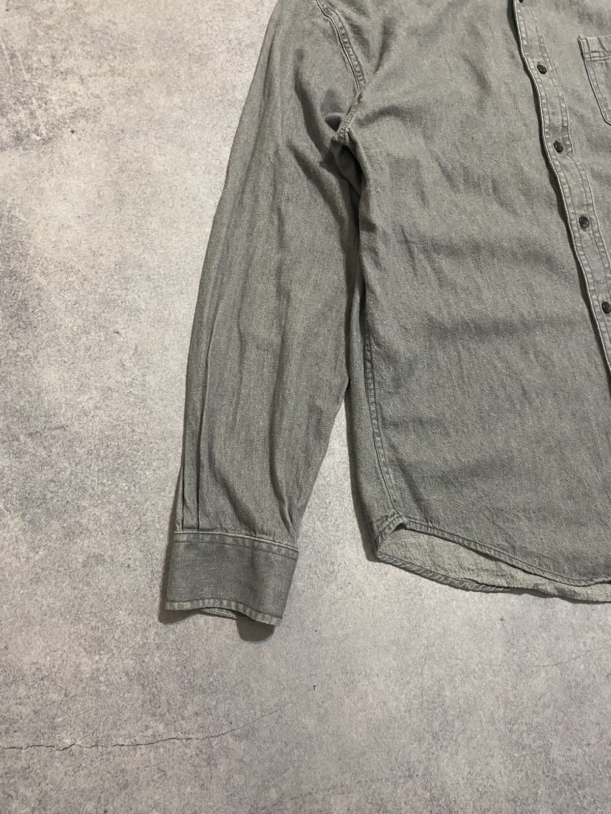 Carhartt × Vintage Vintage Carhartt Pocket Logo Long Sleeve Shirt Women’s L Size L / US 10 / IT 46 - 3 Thumbnail