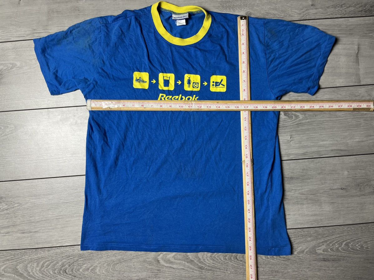 Reebok Reebok run beer sex Tshirt humor vintage size Large Size US L / EU 52-54 / 3 - 8 Thumbnail
