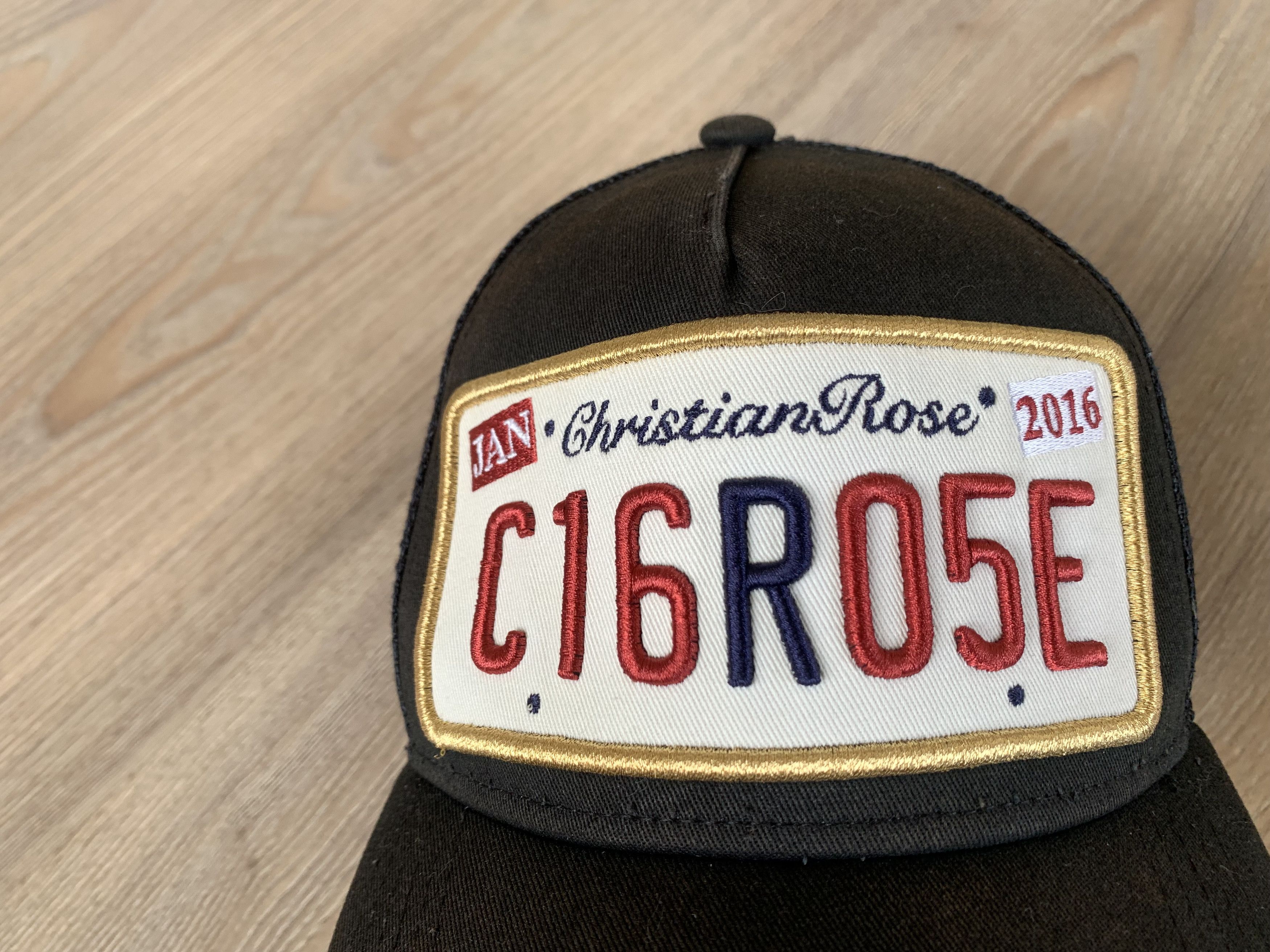 Other Christian Rose Men's Vintage Private Plate Trucker Cap Size ONE SIZE - 5 Thumbnail