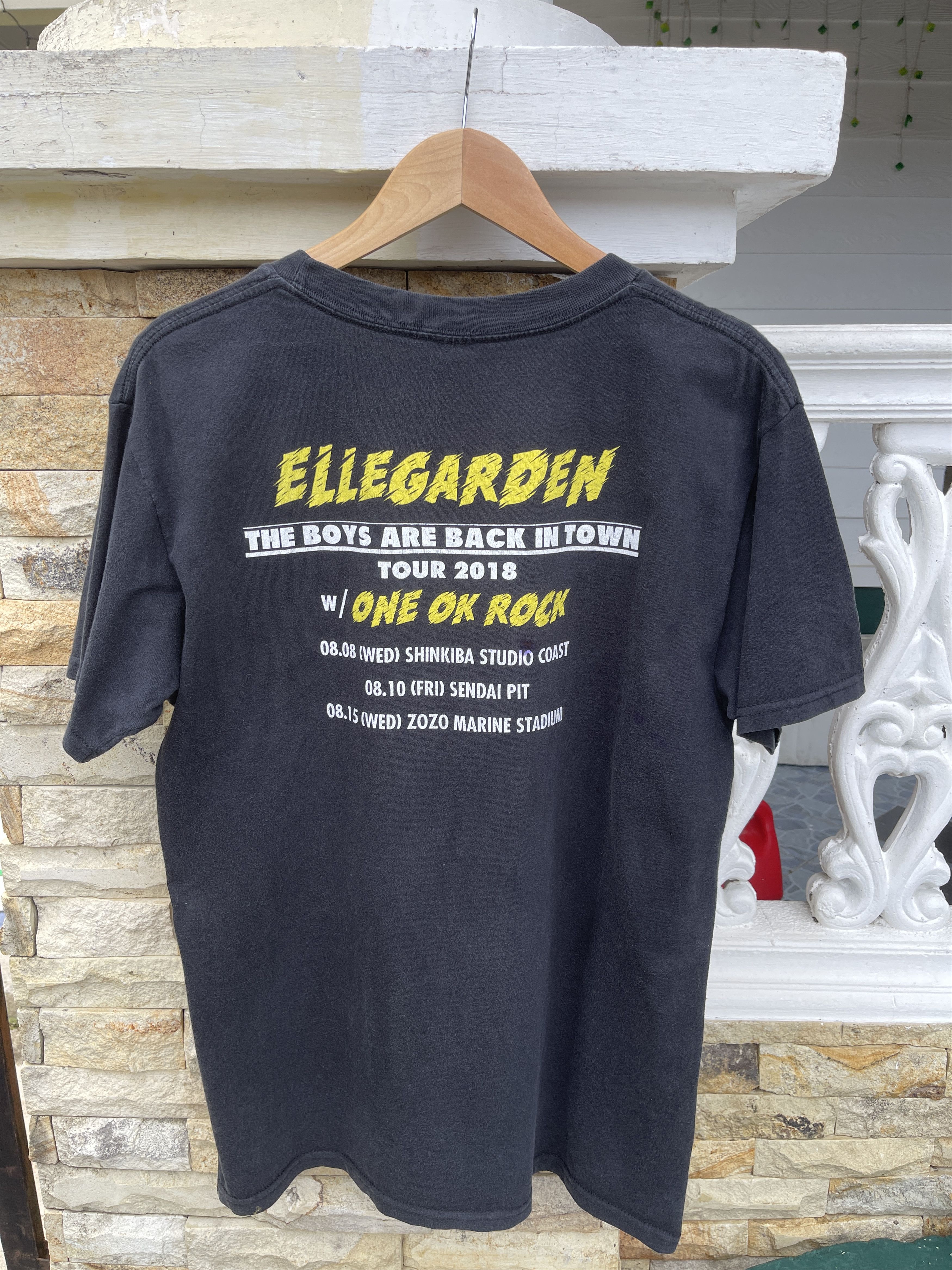 Band Tees LastDrop🔥Ellegarden x One Ok Rock Sabbat13 Skateboarding Tee Size US M / EU 48-50 / 2 - 4 Thumbnail