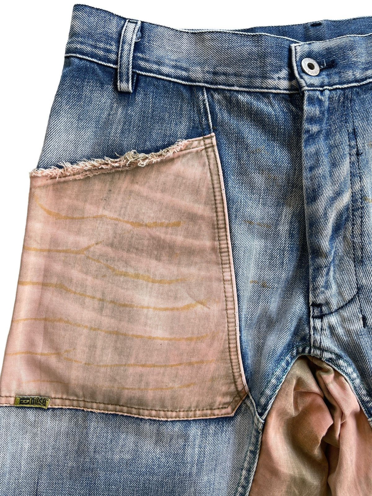 Diesel Diesel Hybrid Baggy Muddy Denim Size US 30 / EU 46 - 15 Thumbnail