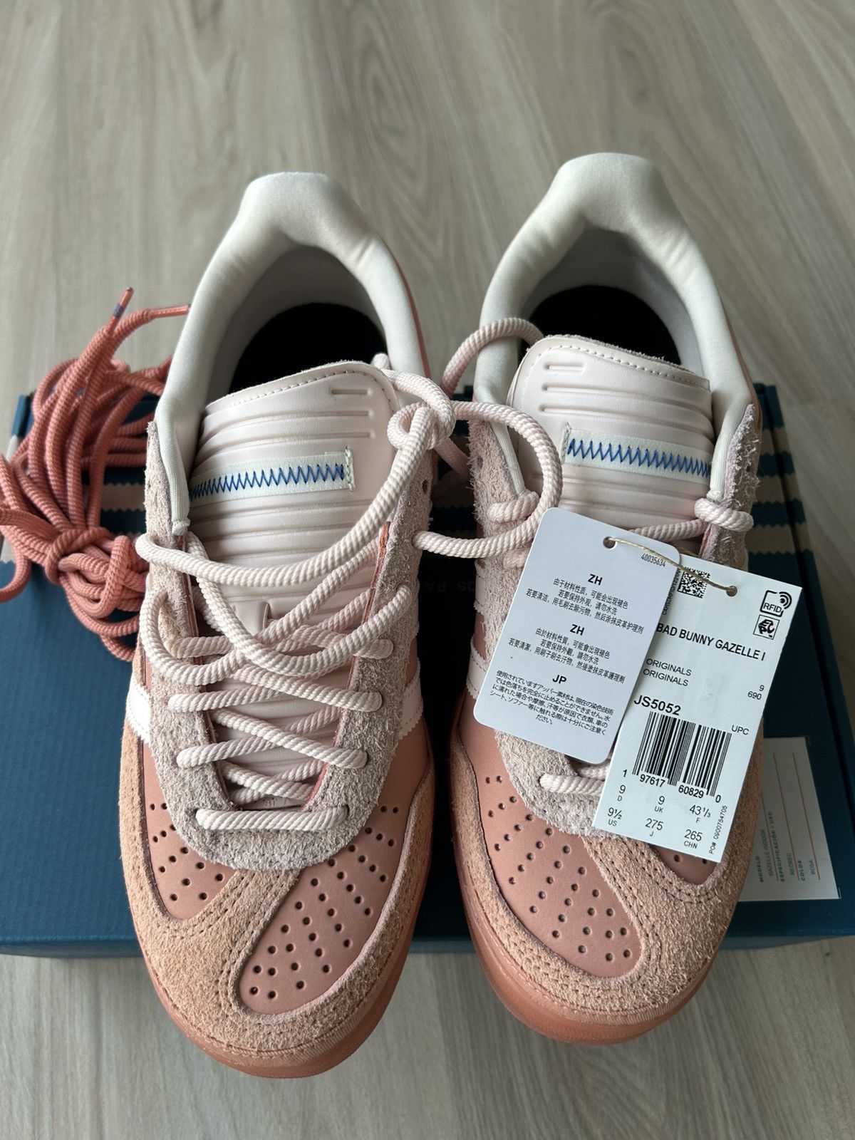 Adidas BAD BUNNY GAZELLE INDOOR Shoes Size US 9.5 / EU 42-43 - 3 Thumbnail