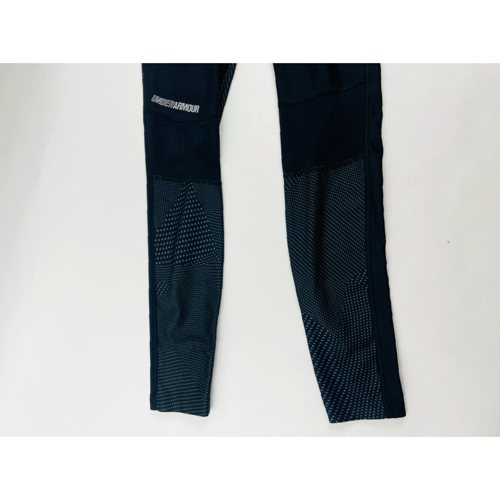 Under Armour Under Armour Legging Pants Women's S or XS Long Black Gray Zipped Pocket Sweatpants Size 28" / US 6 / IT 42 - 5 Thumbnail