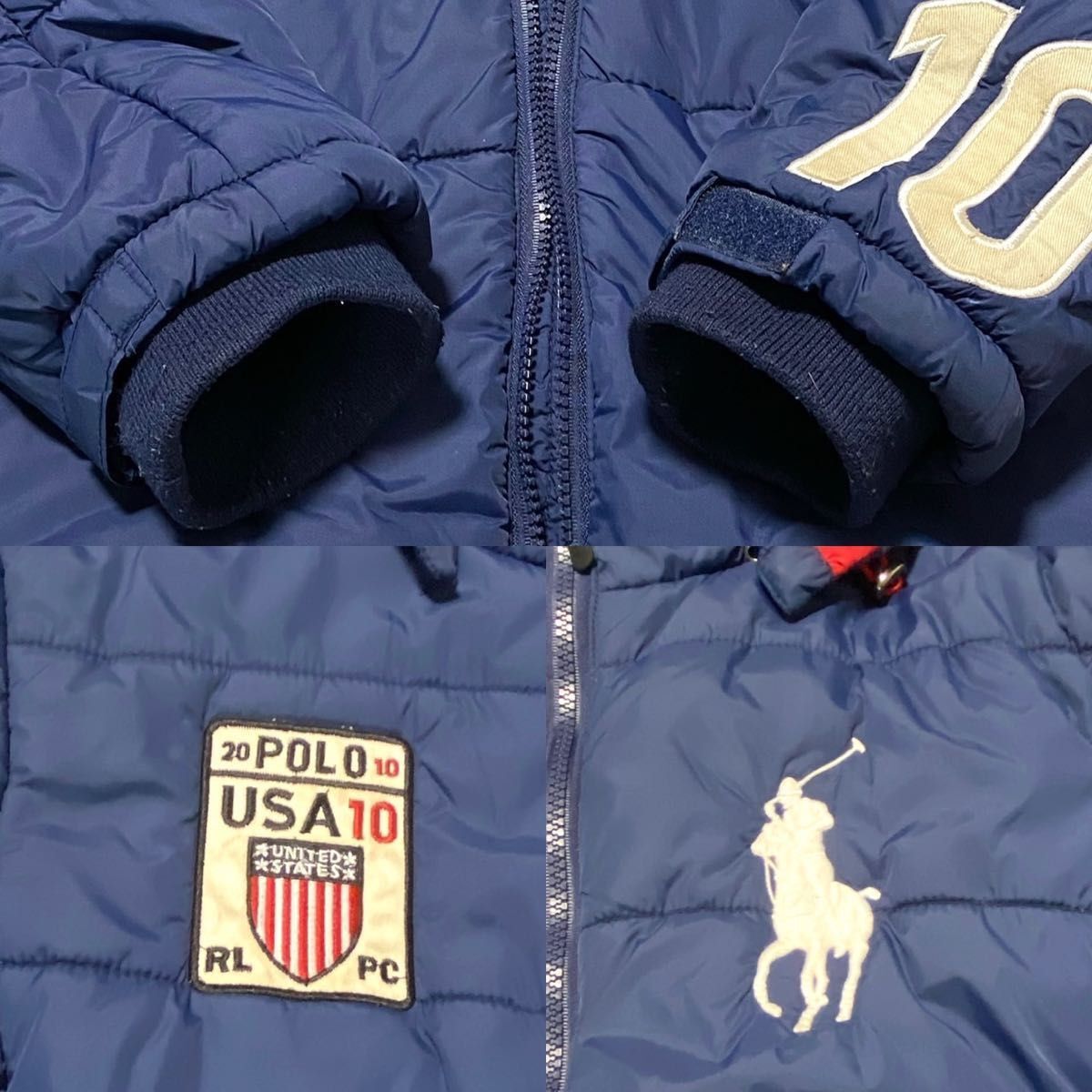 Polo Ralph Lauren POLO RALPH LAUREN Padded Jacket 2way detachable Hood Size US XL / EU 56 / 4 - 5 Thumbnail