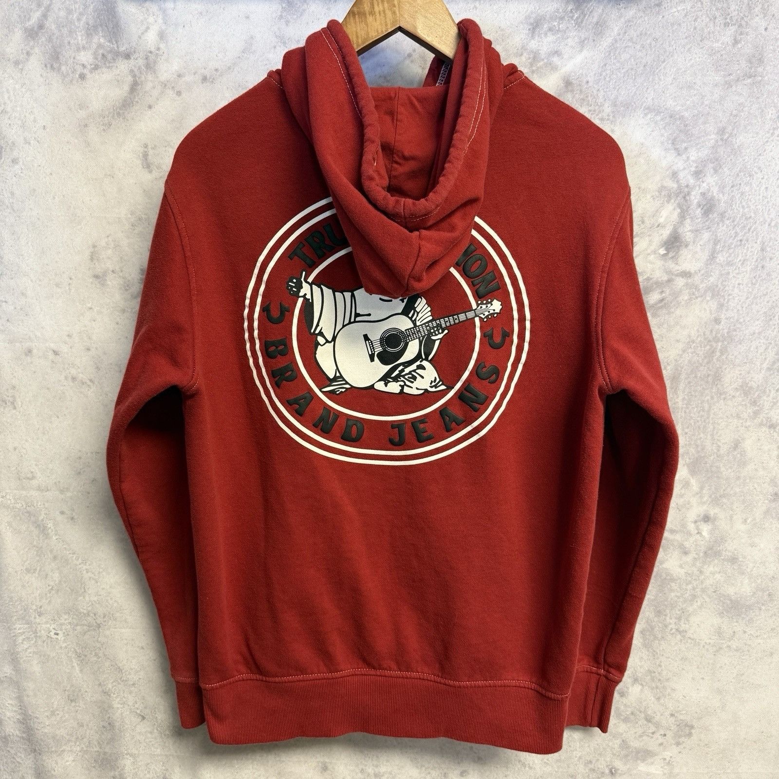 True Religion True Religion Hoodie Sweatshirt Mens Medium Red Size US M / EU 48-50 / 2 - 1 Thumbnail