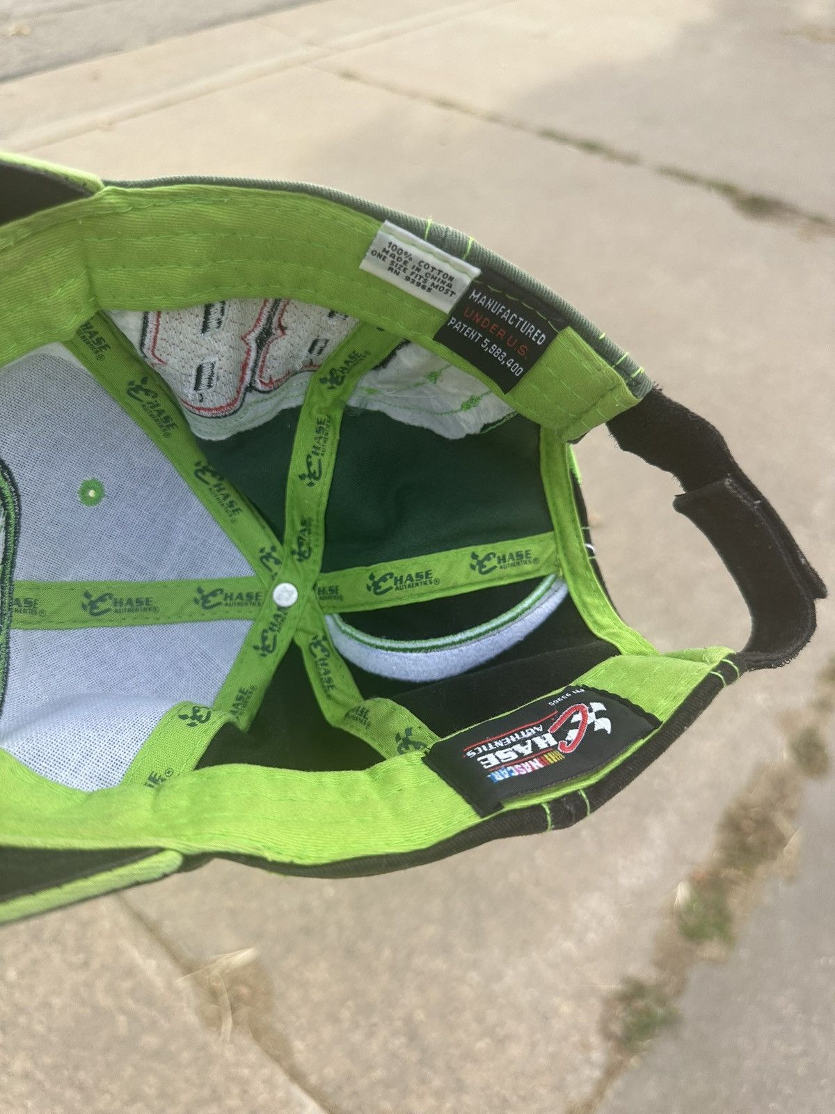 NASCAR Mountain Dew x Nascar Dale JR Adjustable Hat Size ONE SIZE - 8 Thumbnail