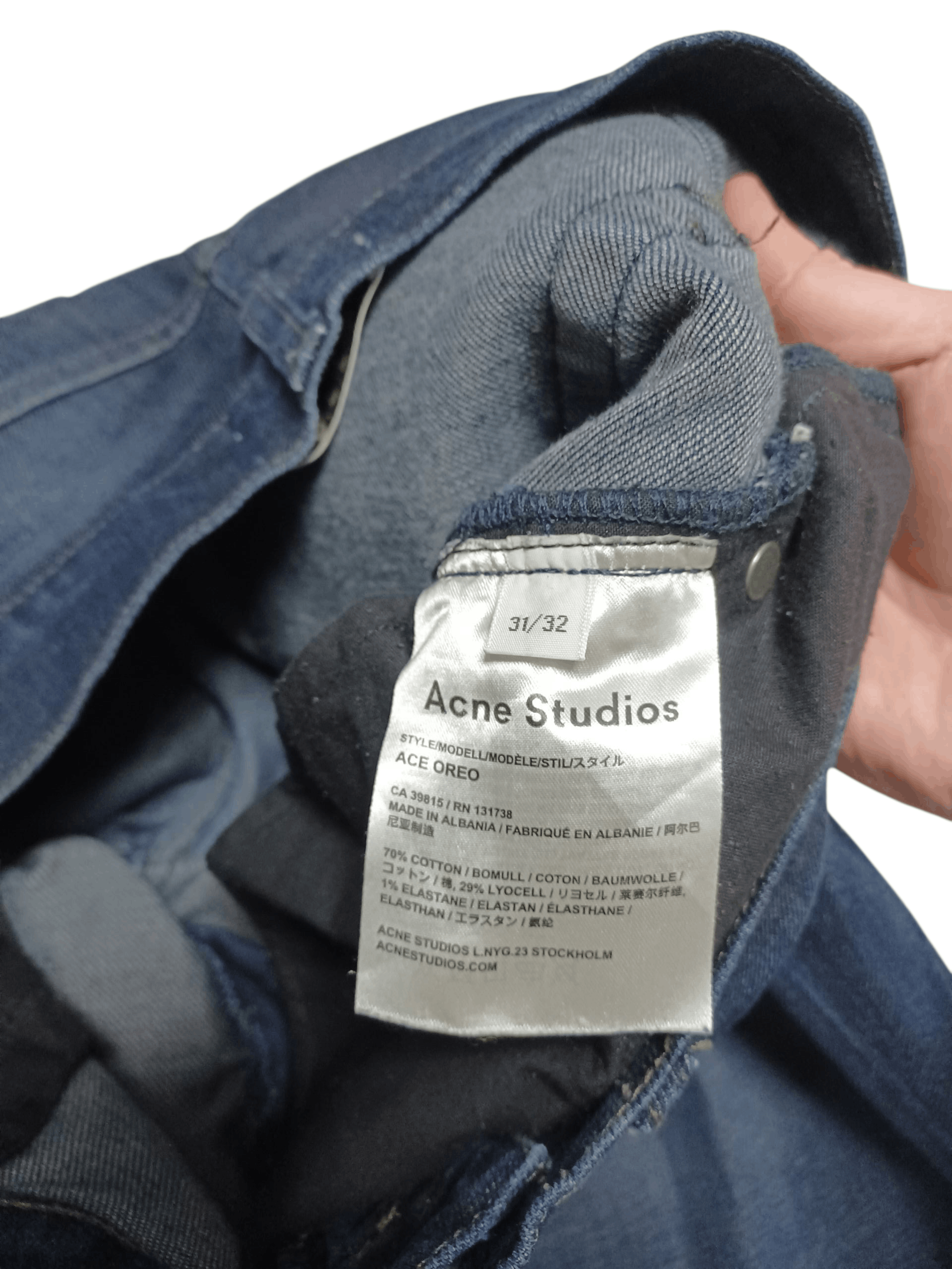 Acne Studios ACNE STUDIOS LUXURY JEANS DENIM W31 L32 Size US 31 - 5 Thumbnail