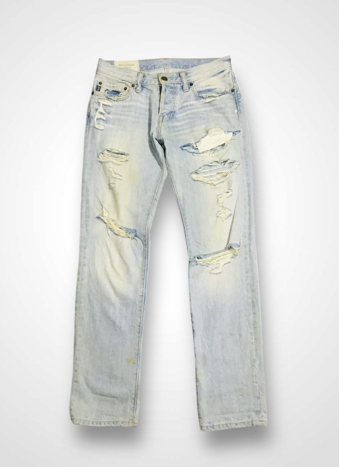 Abercrombie & Fitch Abercrombie & Fitch Distressed Jeans (16) Size US 30 / EU 46 - 1 Thumbnail