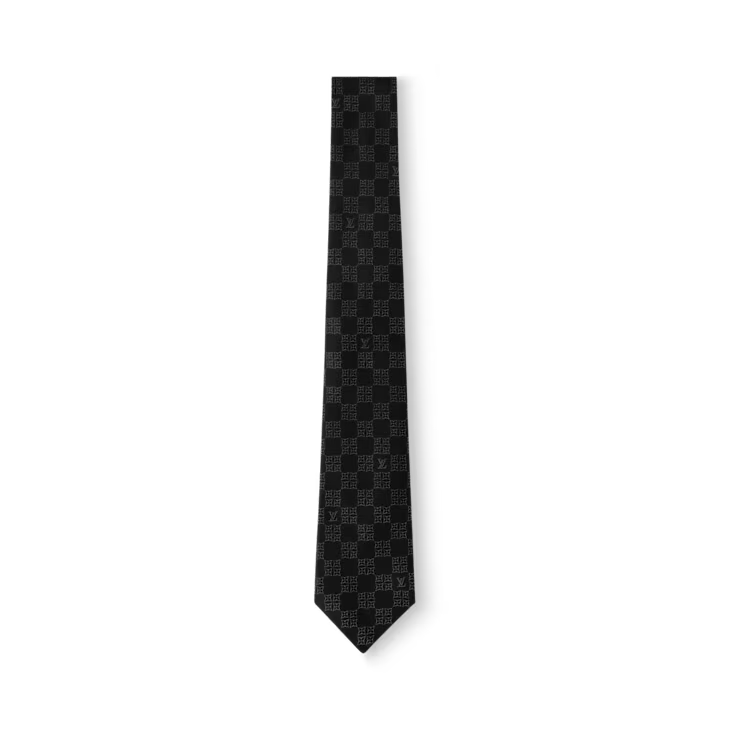 Louis Vuitton Flower Checks Tie Size ONE SIZE - 1 Thumbnail