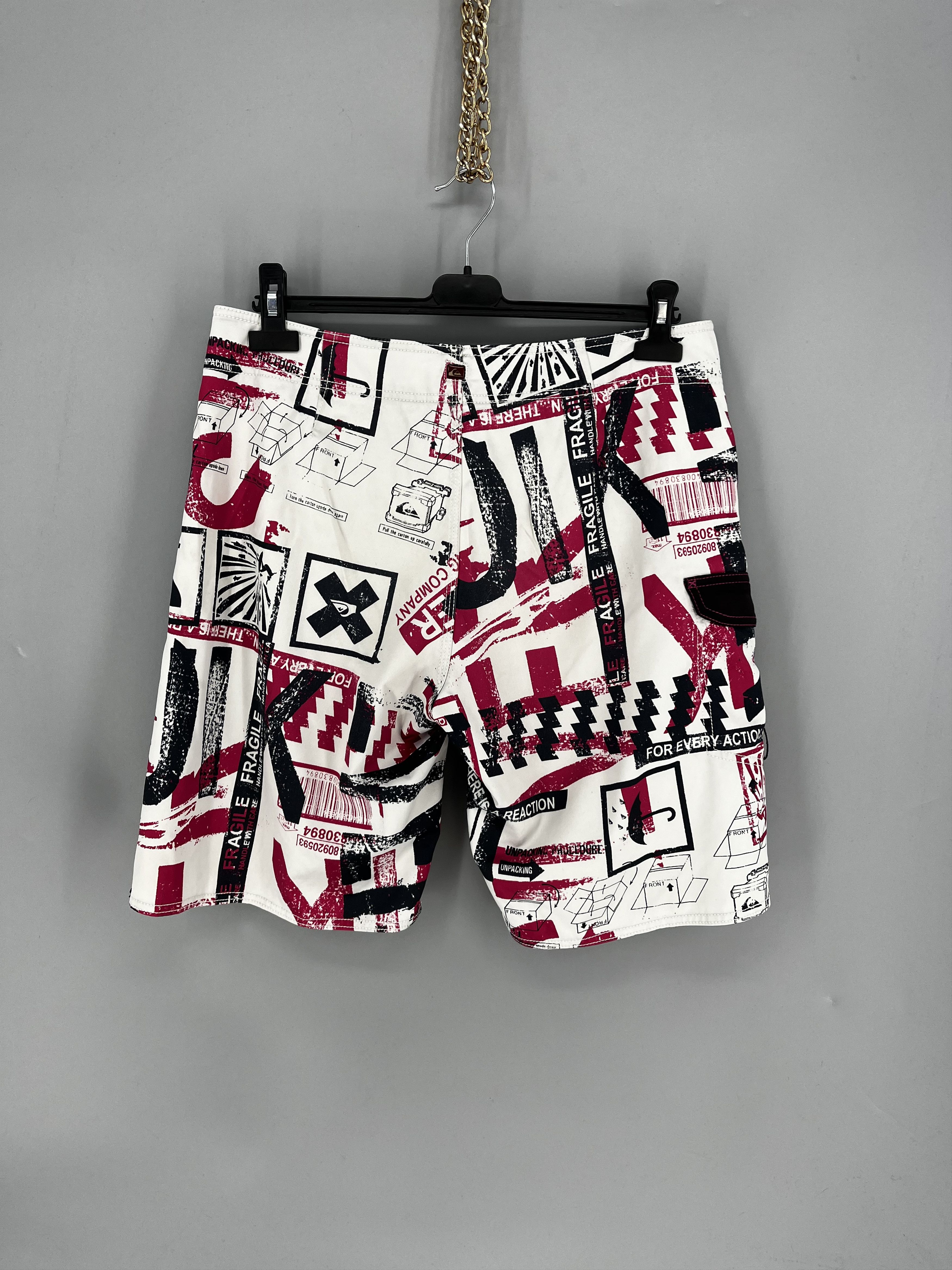 Quiksilver Vintage Quiksilver Shorts Big Logo Y2K Style 90s Surfing Size US 32 / EU 48 - 10 Thumbnail
