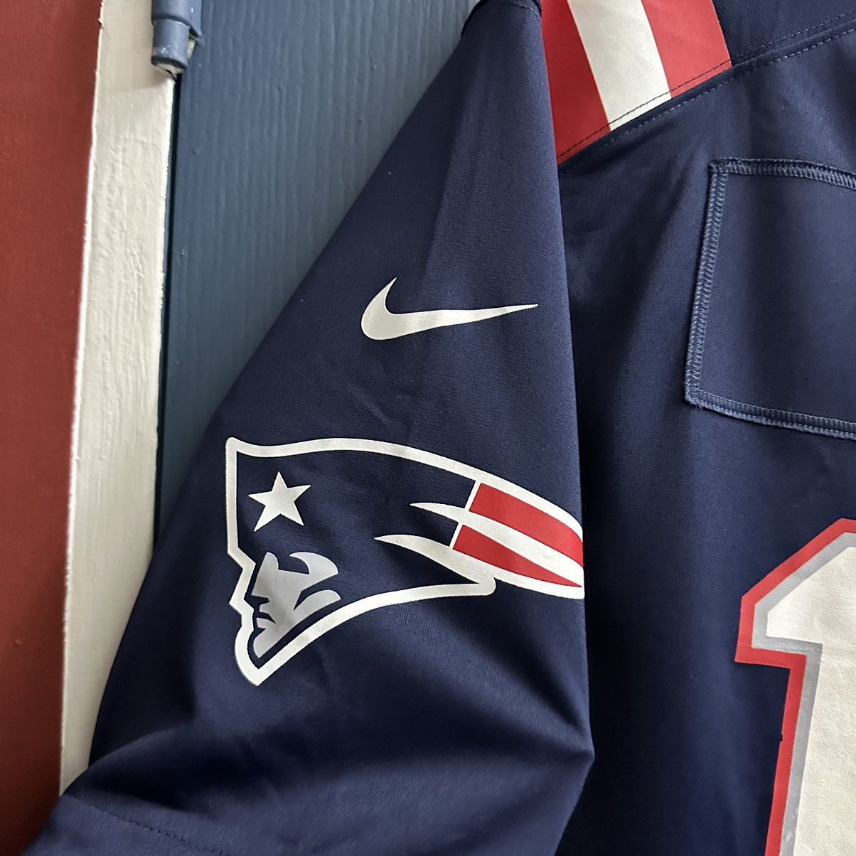 NFL × Nike Nike Patriots NFL jersey 10 Jones USA new England sportswear Size US M / EU 48-50 / 2 - 7 Thumbnail