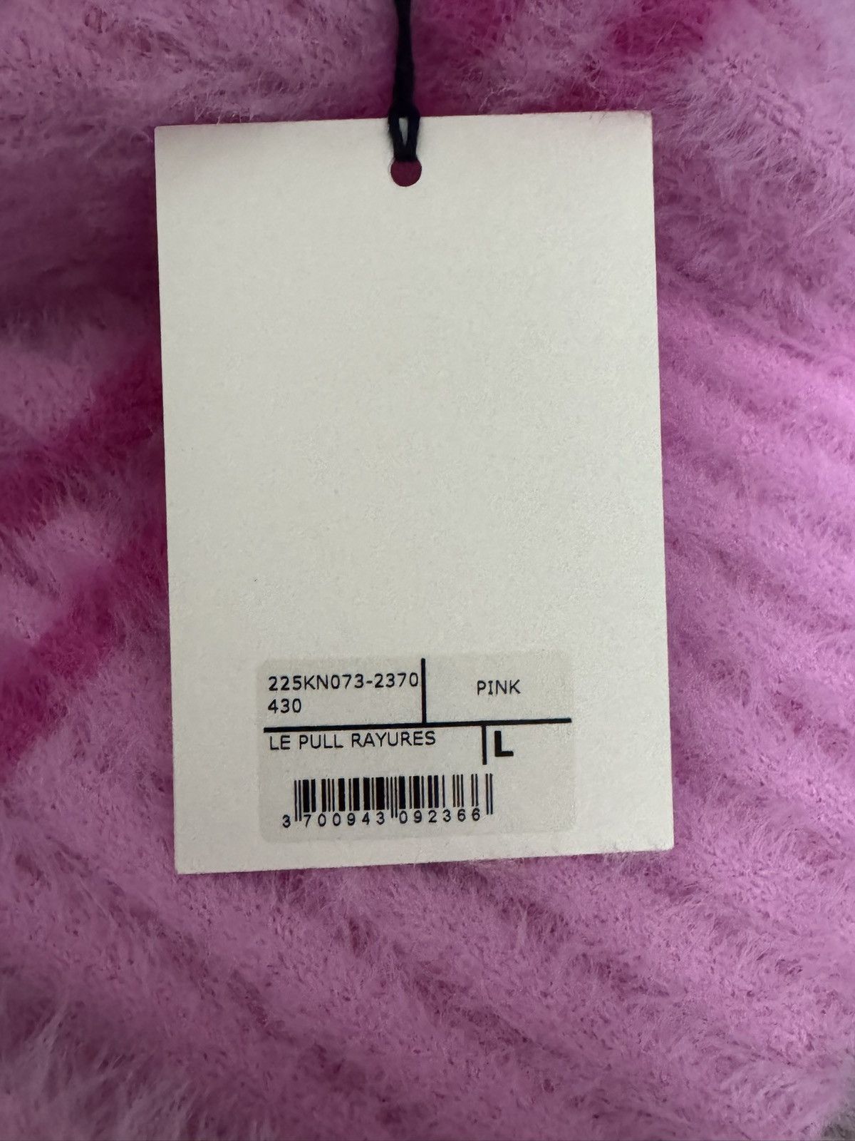 Jacquemus Jacquemus Le Pull rayures Size US L / EU 52-54 / 3 - 5 Thumbnail