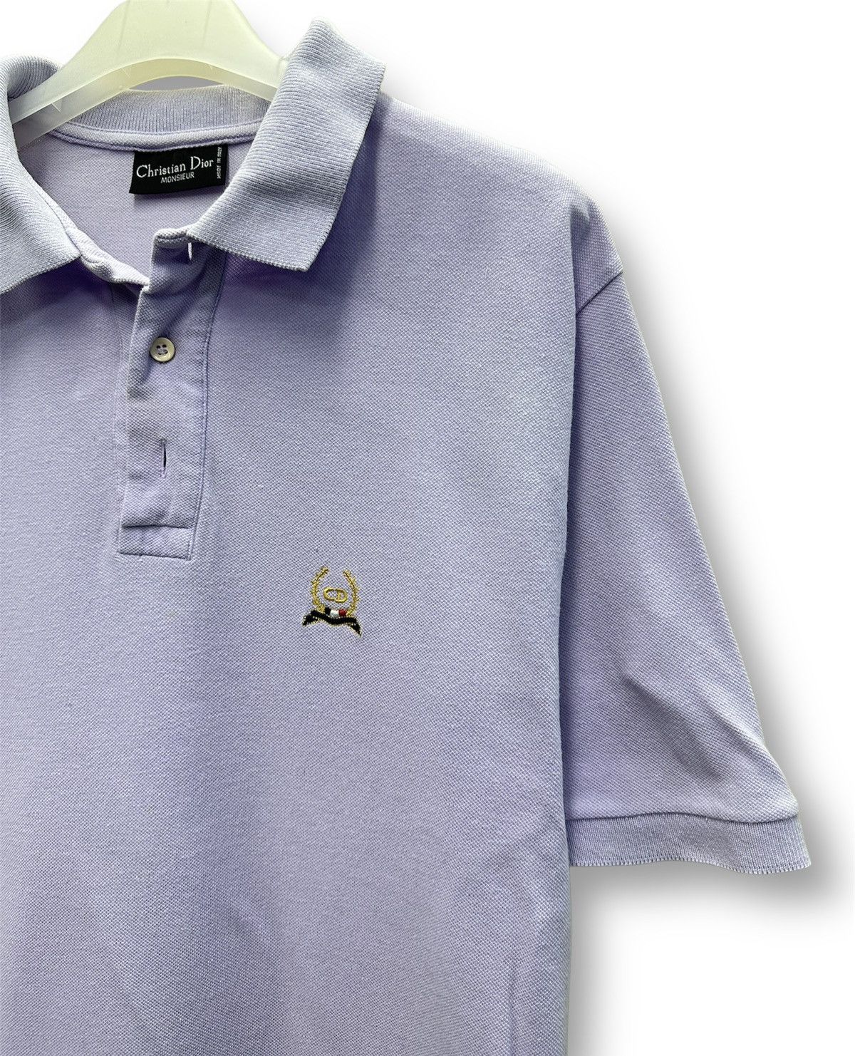 Christian Dior Monsieur × Designer × Vintage Vintage Christian Dior Monsieur Polo Shirt A232 Size US M / EU 48-50 / 2 - 4 Thumbnail