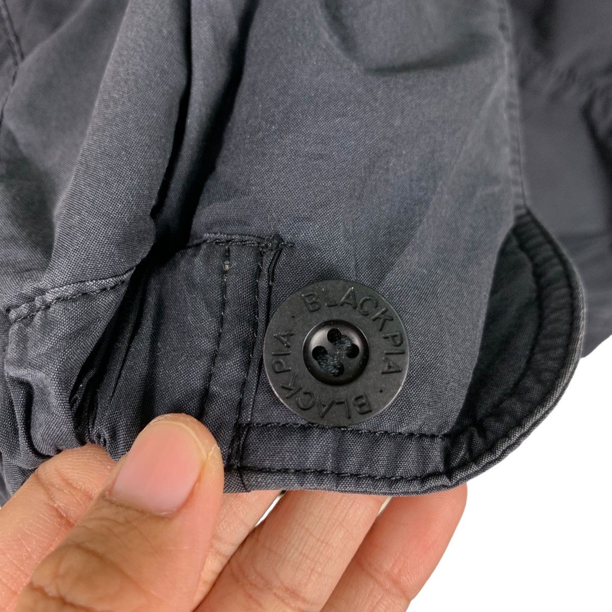 Japanese Brand BLACK PIA Riot Asymmetrical Jacket #0847-C38 Size US M / EU 48-50 / 2 - 14 Thumbnail