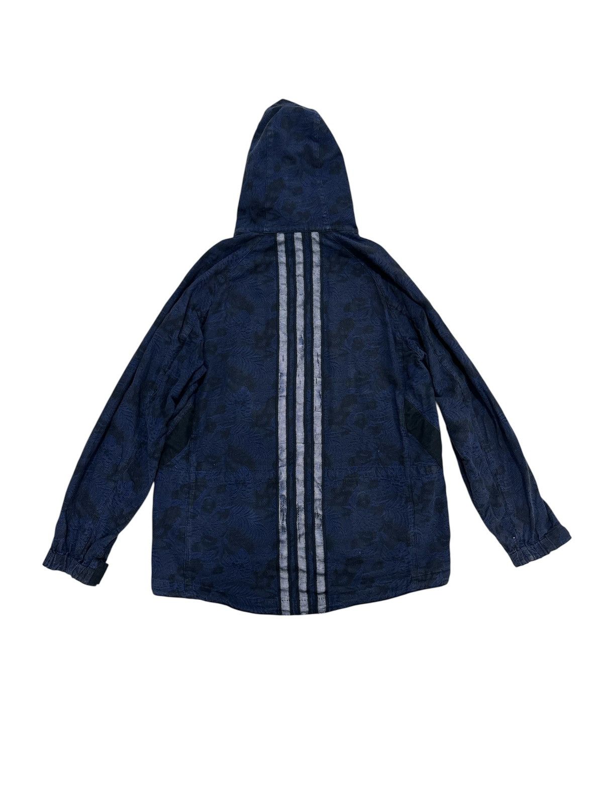 Yohji Yamamoto Yohji Yamamoto X Adidas Y-3 Hoodie Jacket Floral Design Size US XL / EU 56 / 4 - 2 Thumbnail