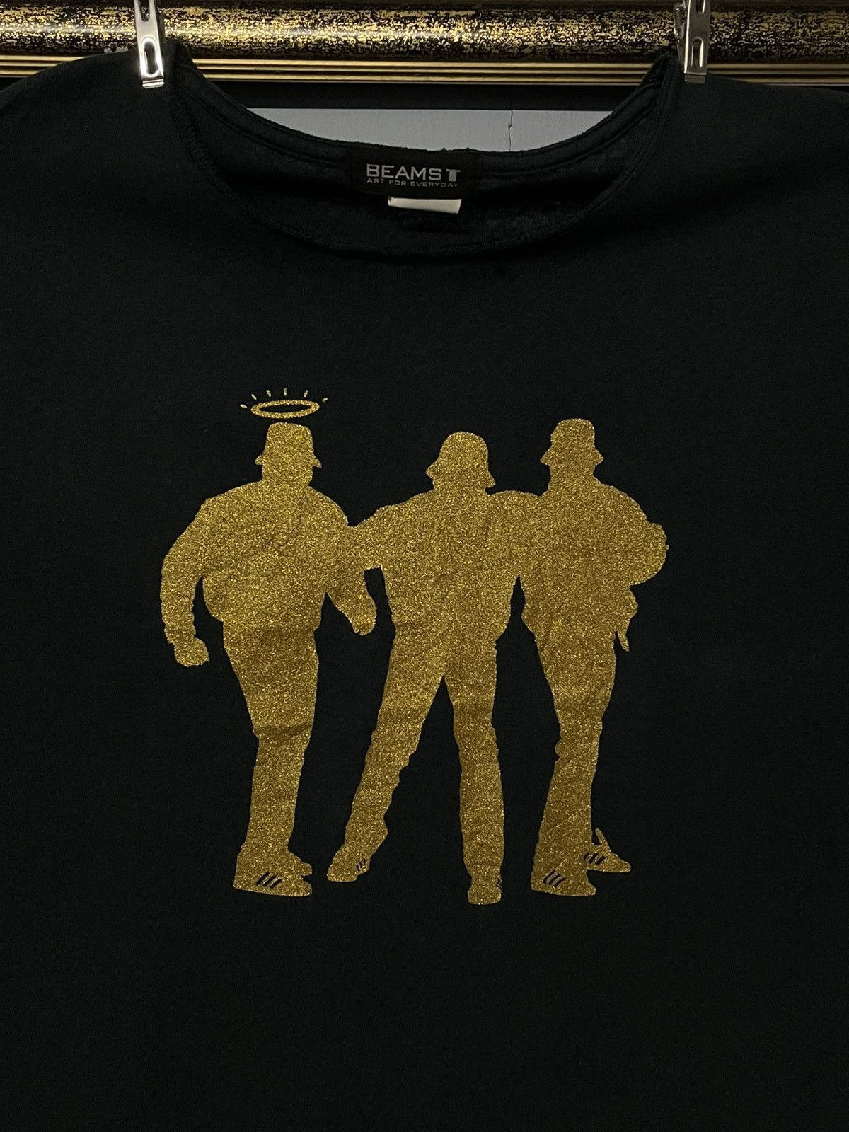 Japanese Brand Vintage 90s Japan Designer Beams X Run Dmc King Of Rock Tee Size US M / EU 48-50 / 2 - 3 Thumbnail
