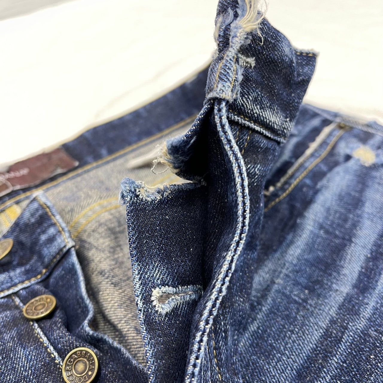Dolce & Gabbana D&G 14 GOLD Made In Italy Denim Jeans #1103/AM Size US 34 / EU 50 - 9 Thumbnail