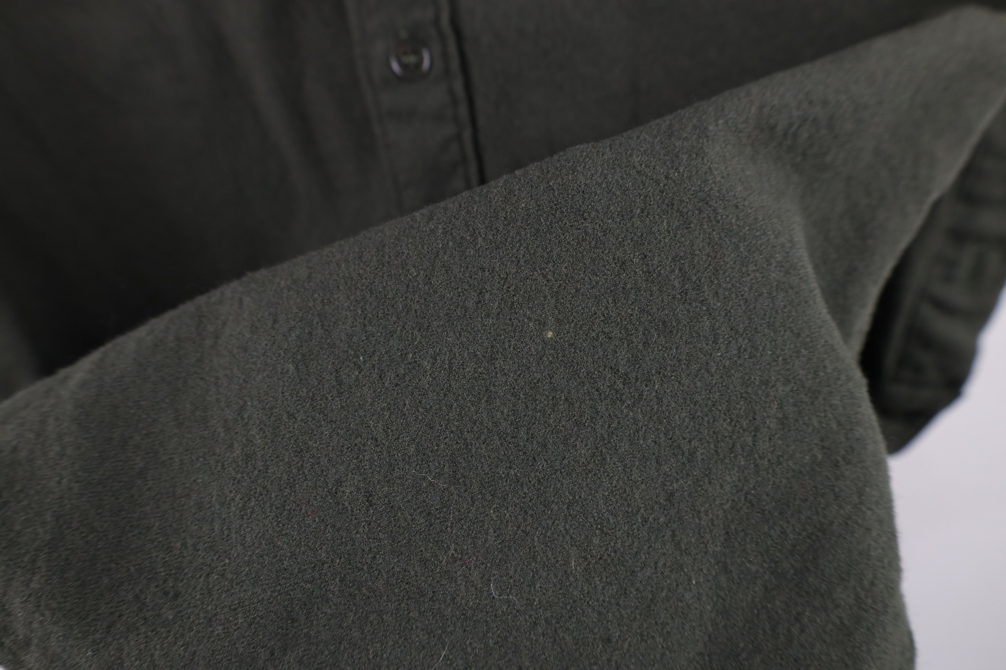 Vintage Vintage 50s 60s Military Wool Field Button Shirt Green USA Size US S / EU 44-46 / 1 - 8 Thumbnail