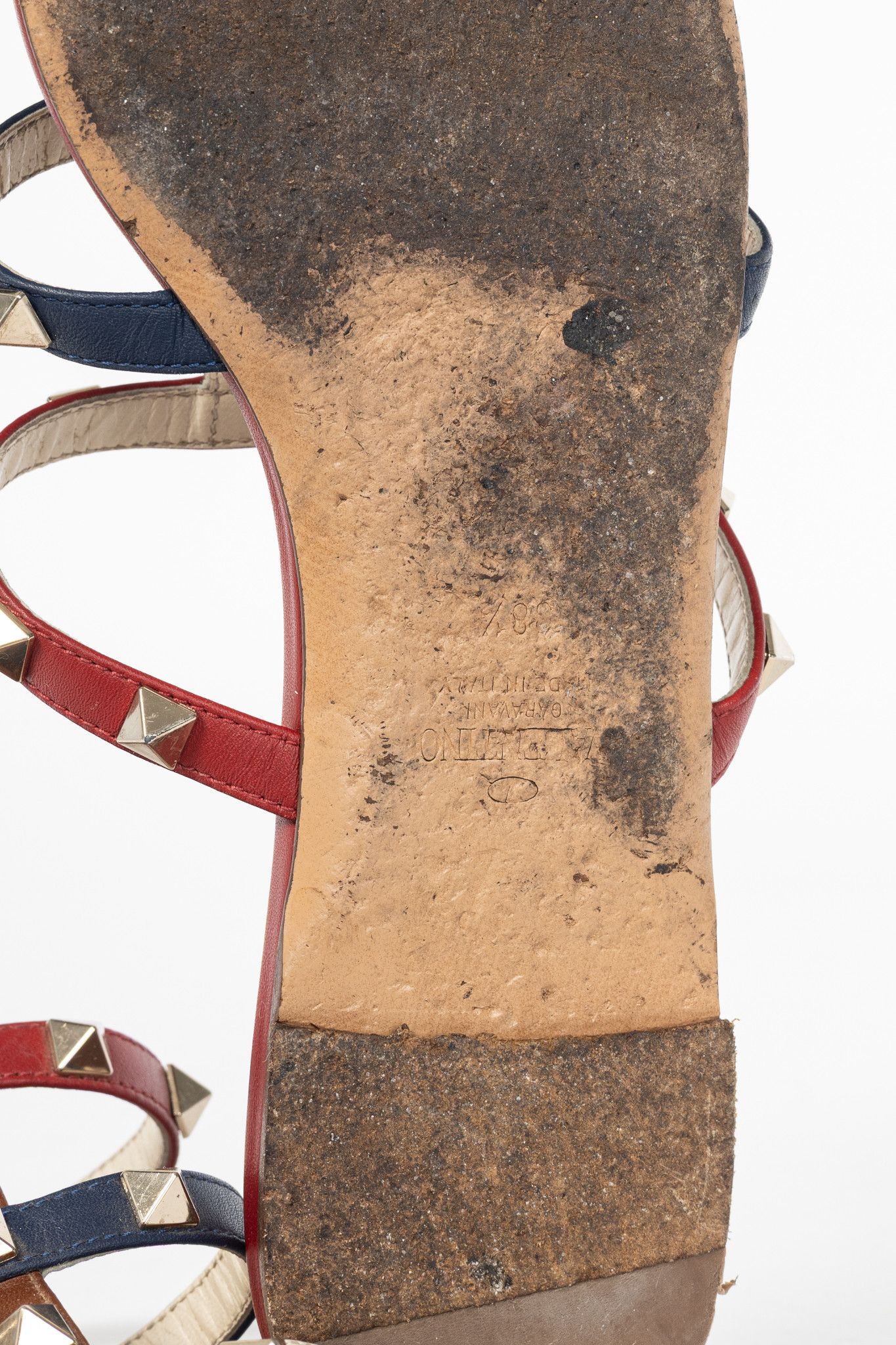 Valentino Valentino Garavani Rockstud Flat Mule Sandals Size US 8 / IT 38 - 6 Thumbnail