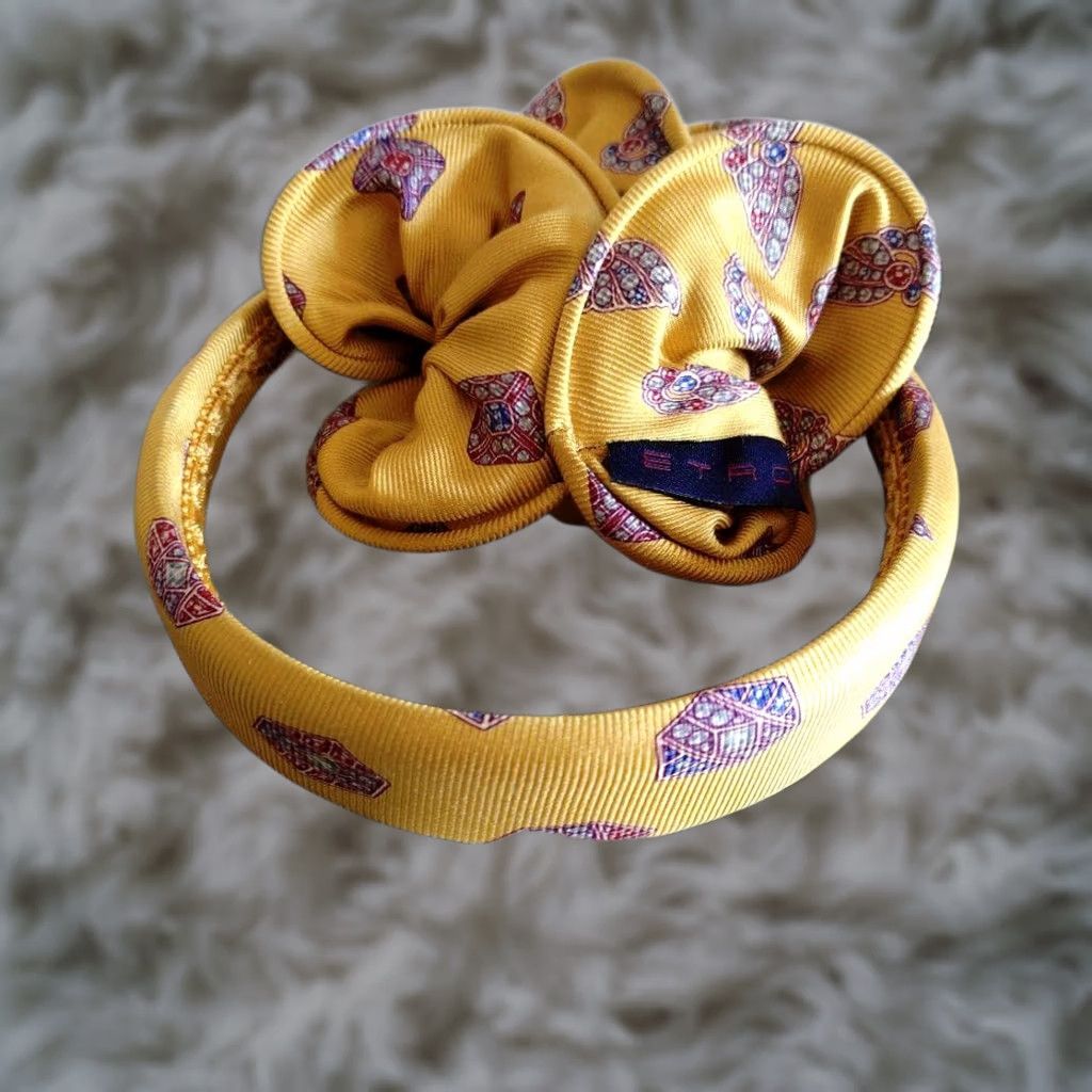 Etro Etro Headband Scrunchie Drawstring Bag Women Hair Accessory Luxury Model Li Size ONE SIZE - 1 Thumbnail