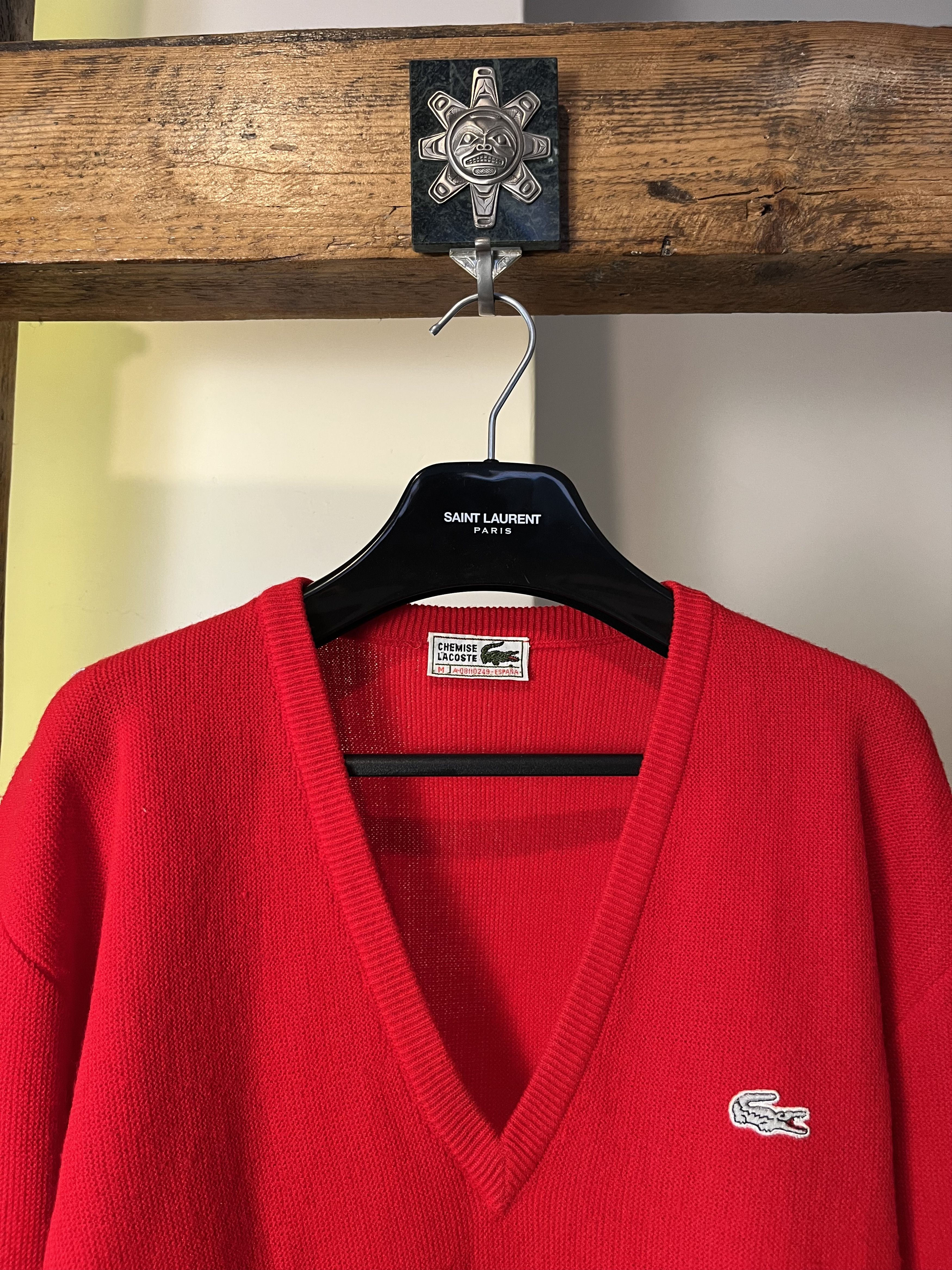 Japanese Brand × Lacoste × Vintage Vintage 90s Lacoste Chemise Knitwear Size US M / EU 48-50 / 2 - 3 Thumbnail