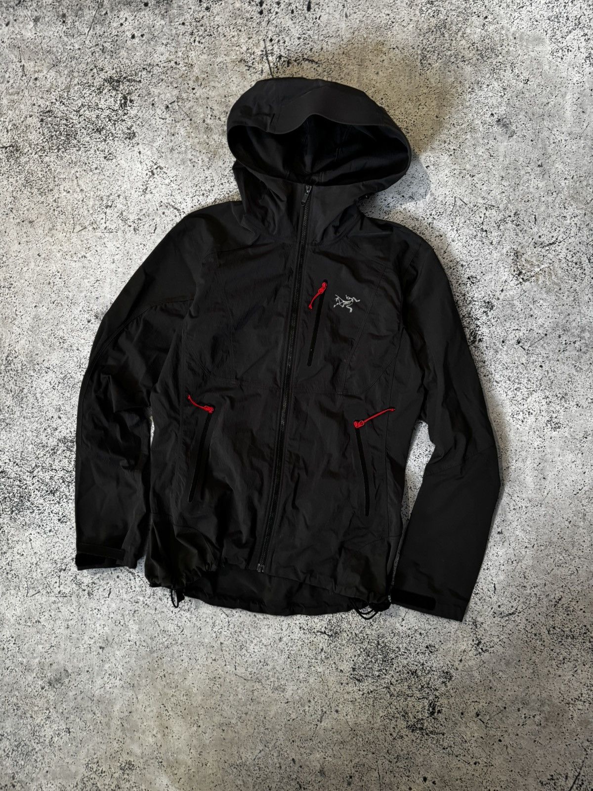 Jacket Arcteryx Gamma MX with hood Softshell size S