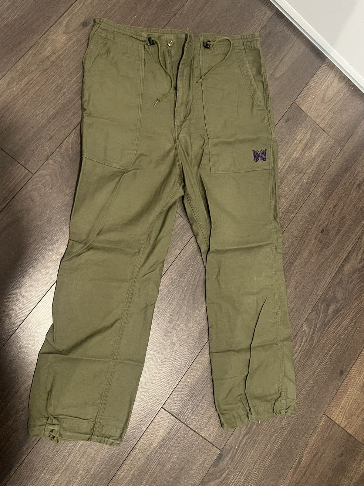 Needles Needles Fatigue String trousers Size US 30 / EU 46 - 1 Thumbnail