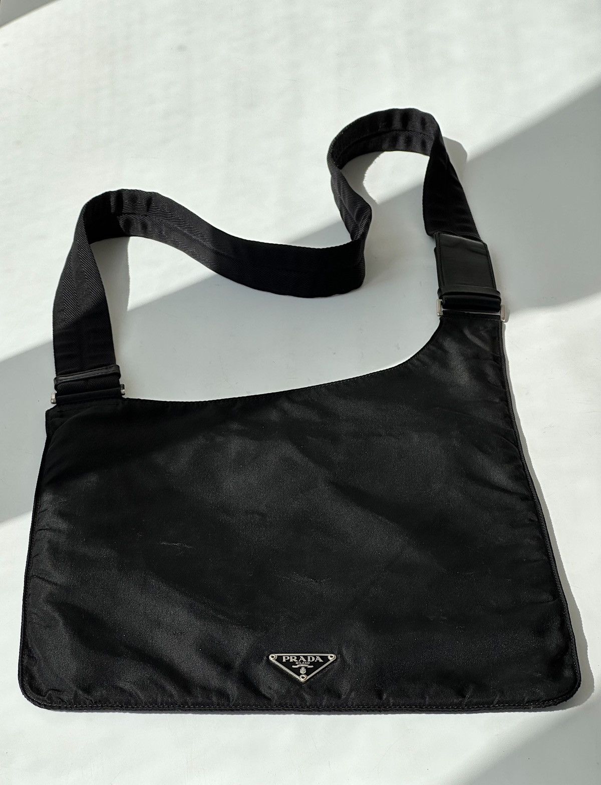 PRADA プラダ shoulderbag ナイロン archive archive PRADA nylon leather shoulder bag - メルカリ
