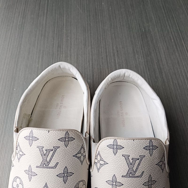 Louis Vuitton Louis Vuitton Trocadero Sneakers in White - Size US 9.5 / EU 42-43 - 7 Thumbnail