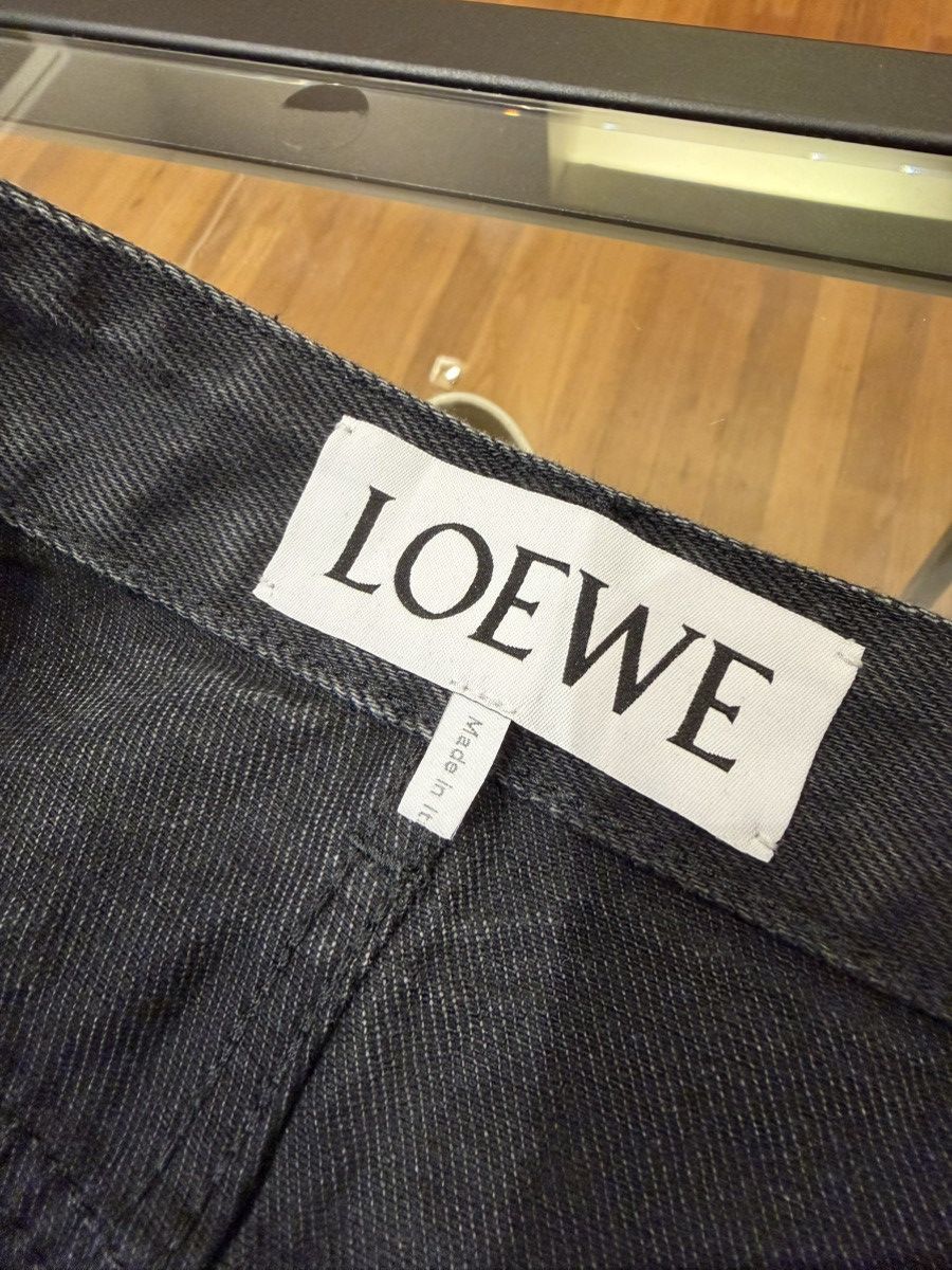 Loewe Loewe Anagram Embroidered Straight Denim Jeans Size US 36 / EU 52 - 3 Thumbnail