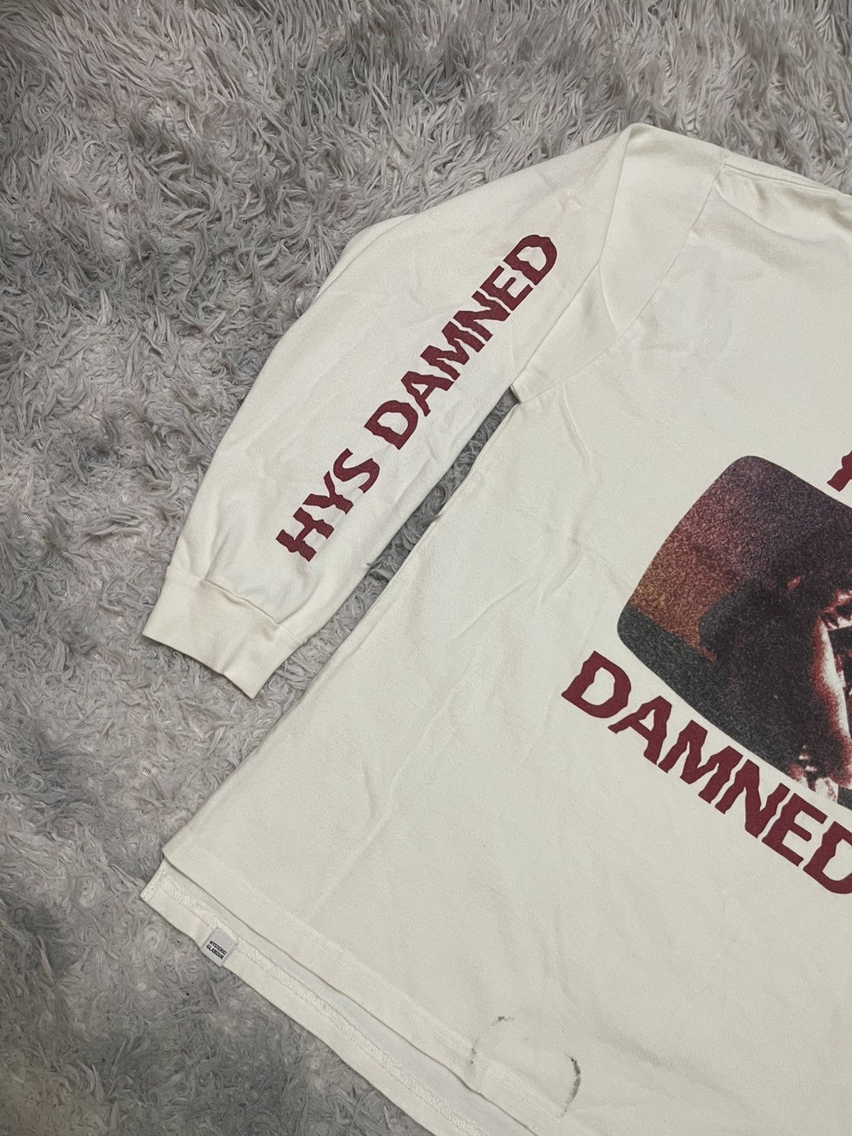 Hysteric Glamour 2010 HYSTERIC GLAMOUR HYS DAMNED TEES RARE DESIGN Size US S / EU 44-46 / 1 - 4 Thumbnail