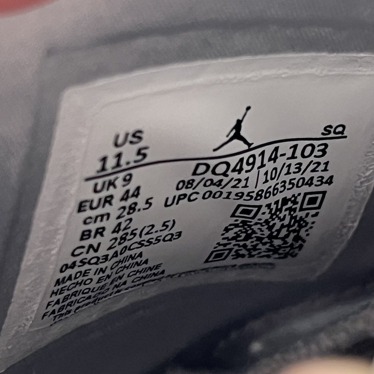 Jordan Brand Jordan 6 Mint Foam 2022 Size US 10 / EU 43 - 7 Thumbnail