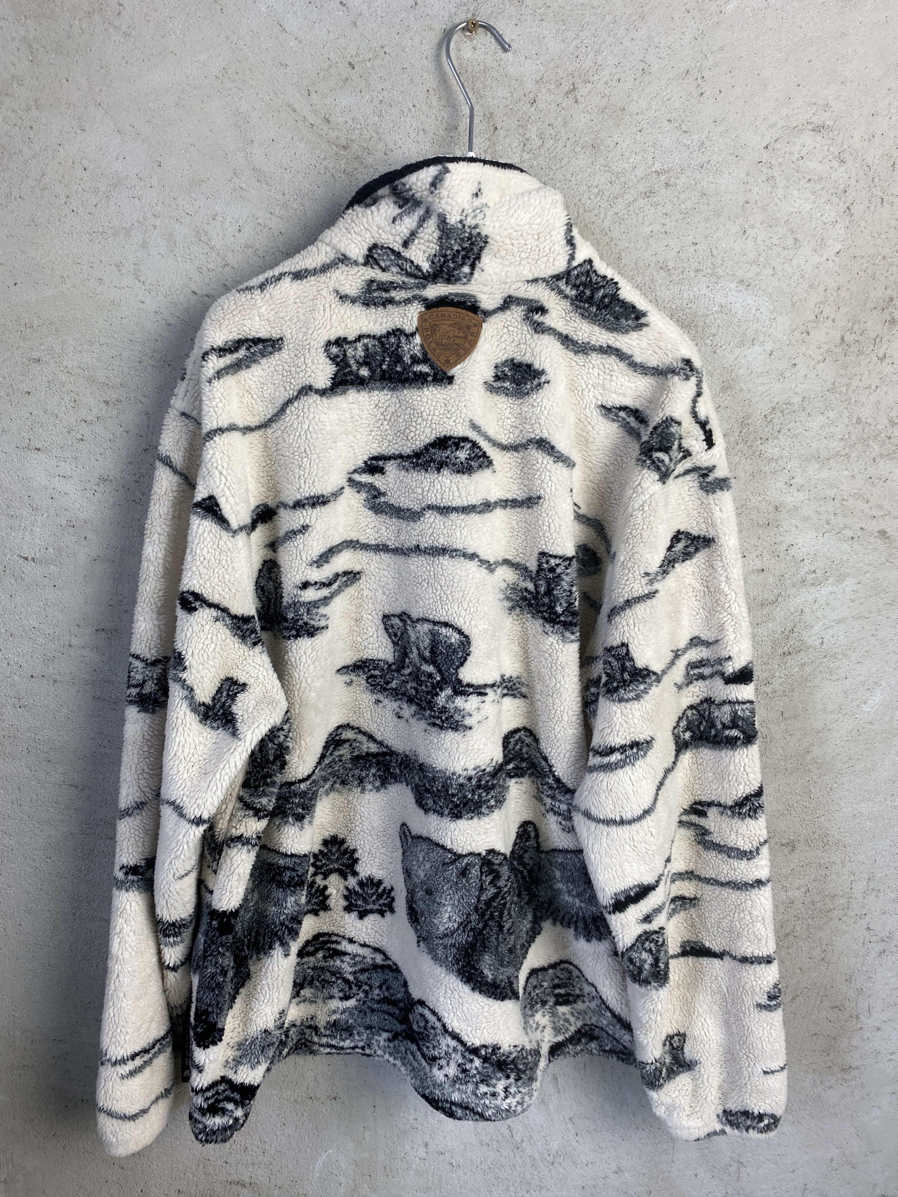 Vintage Nanuk vintage bears fleece heavy zip-up Size US L / EU 52-54 / 3 - 6 Thumbnail